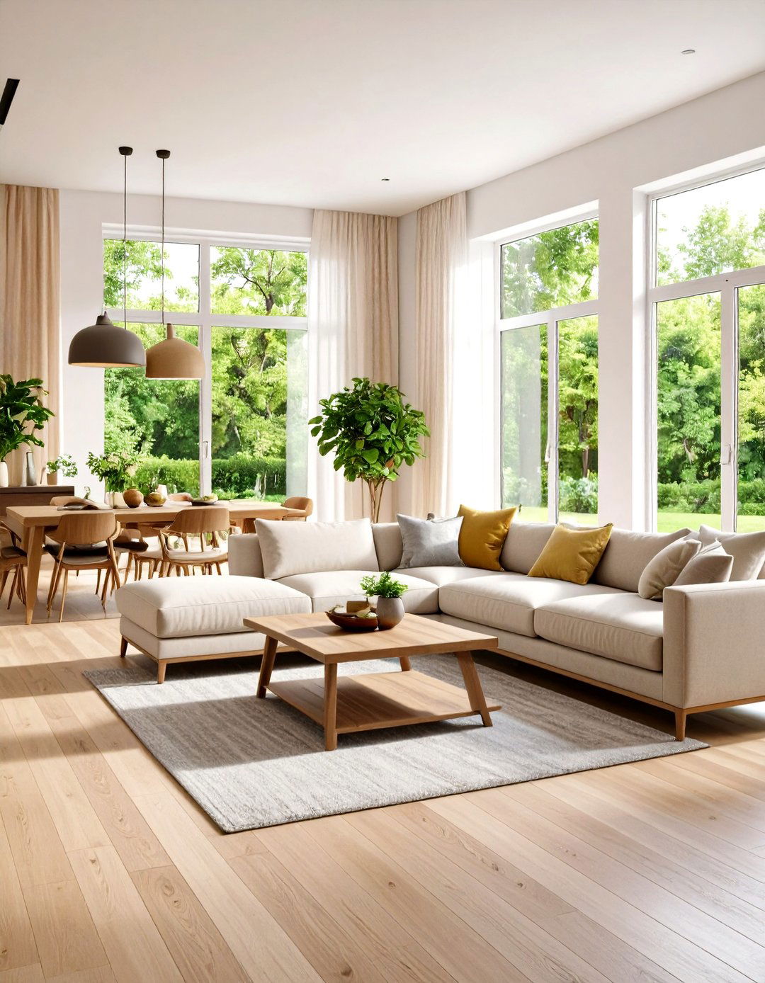 The Open Plan Living Room Divider - 30 living room seating ideas