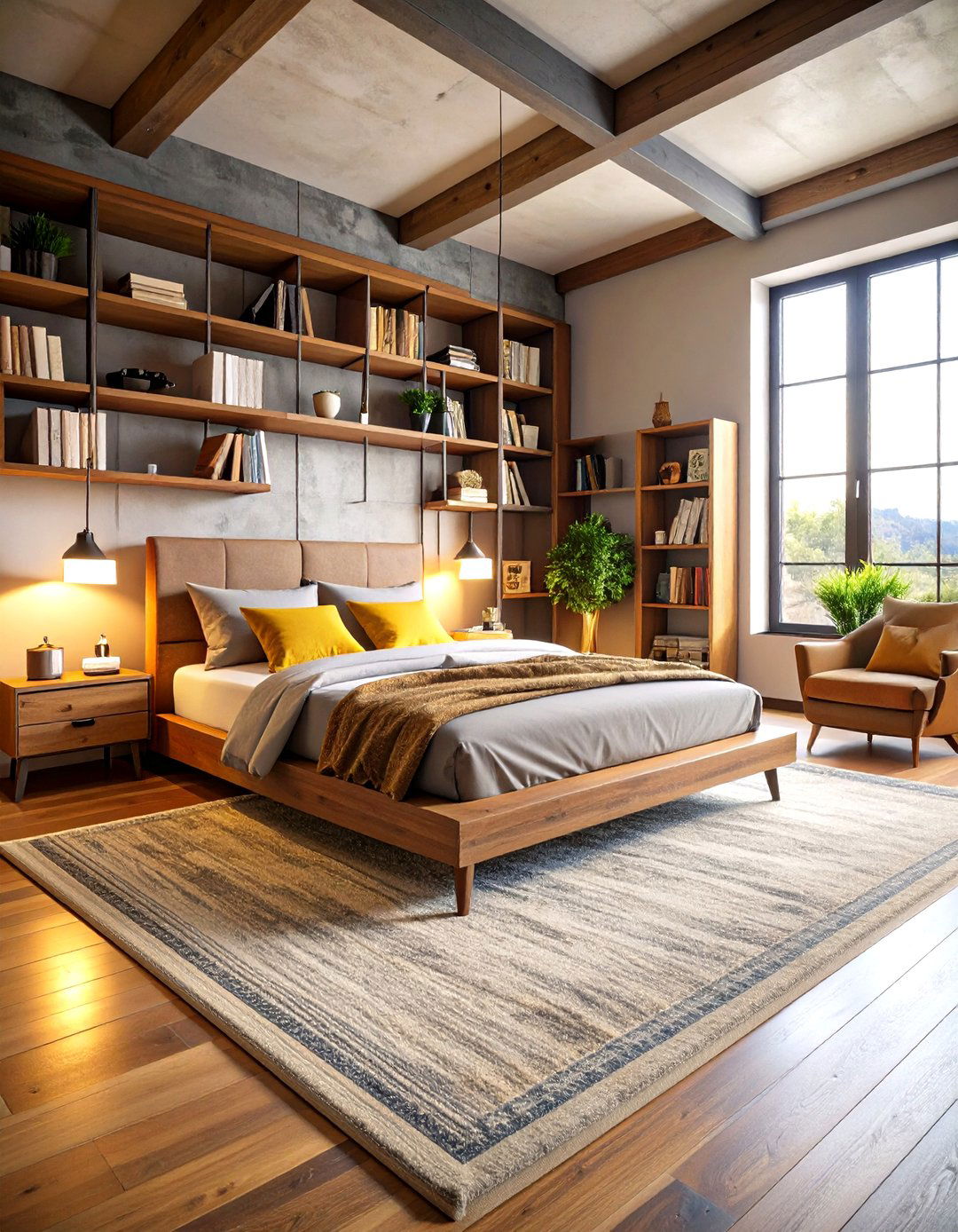 The Open Plan Studio Loft Bedroom - 30 loft bedroom ideas