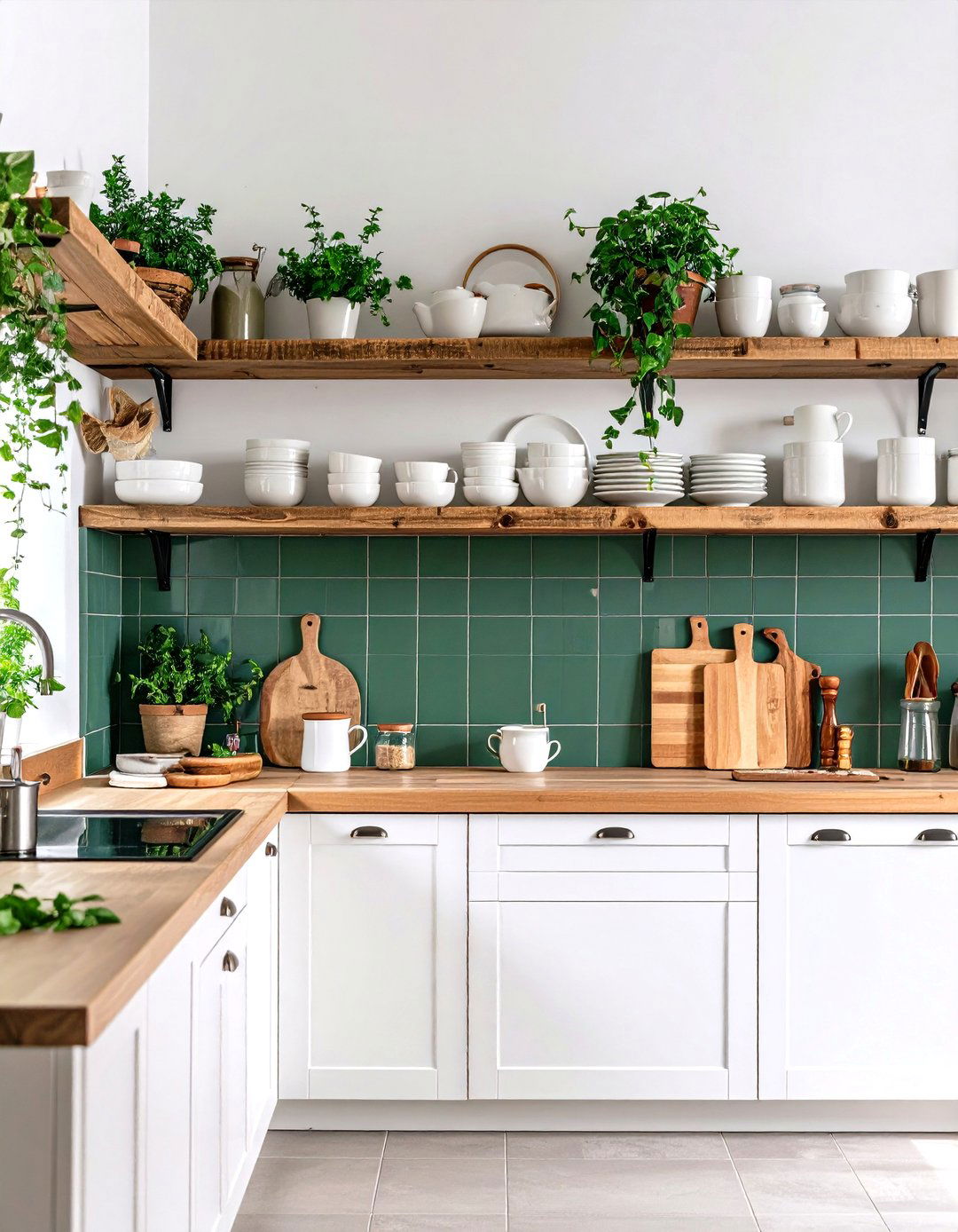 The Open Shelving Kitchen - 30 kitchen makeover ideas
