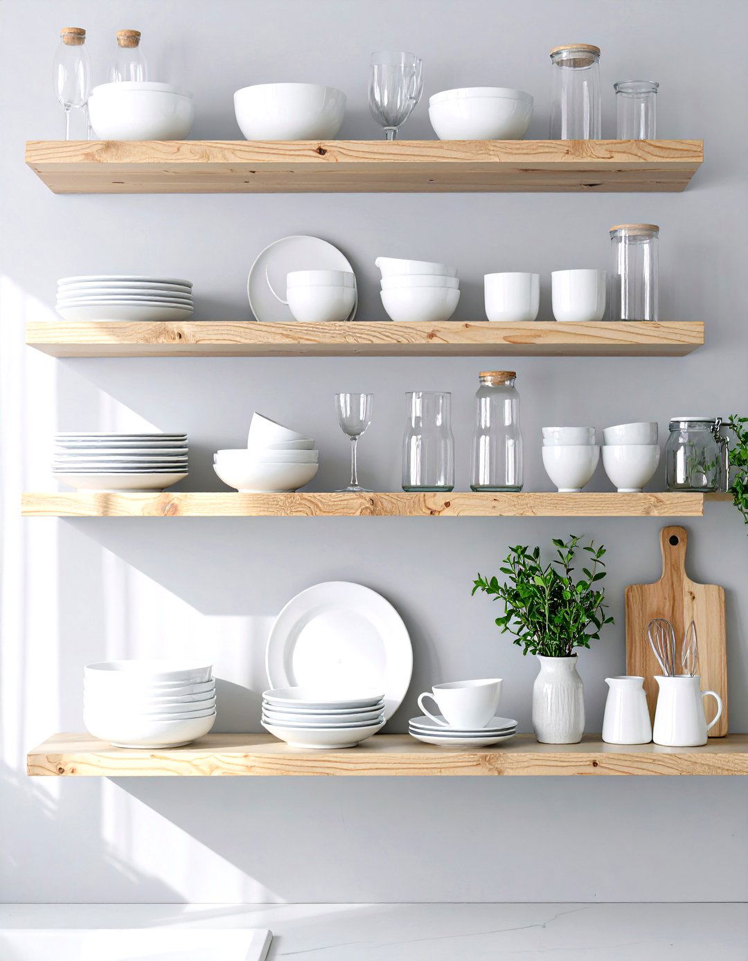 The Open Shelving Kitchen Concept - 30 free kitchen design ideas