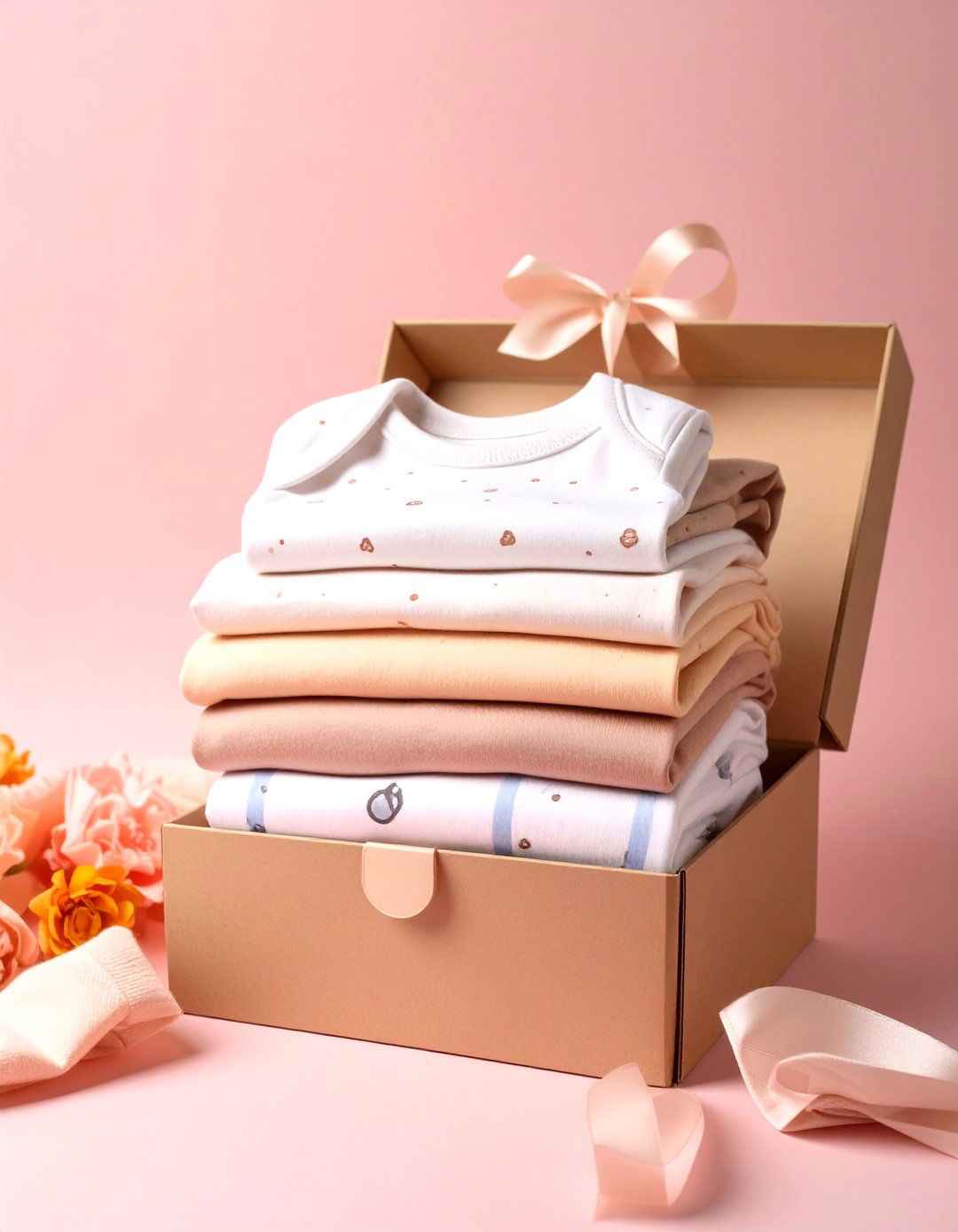 The Organic Baby Clothing Starter Set - 30 baby shower gifts ideas