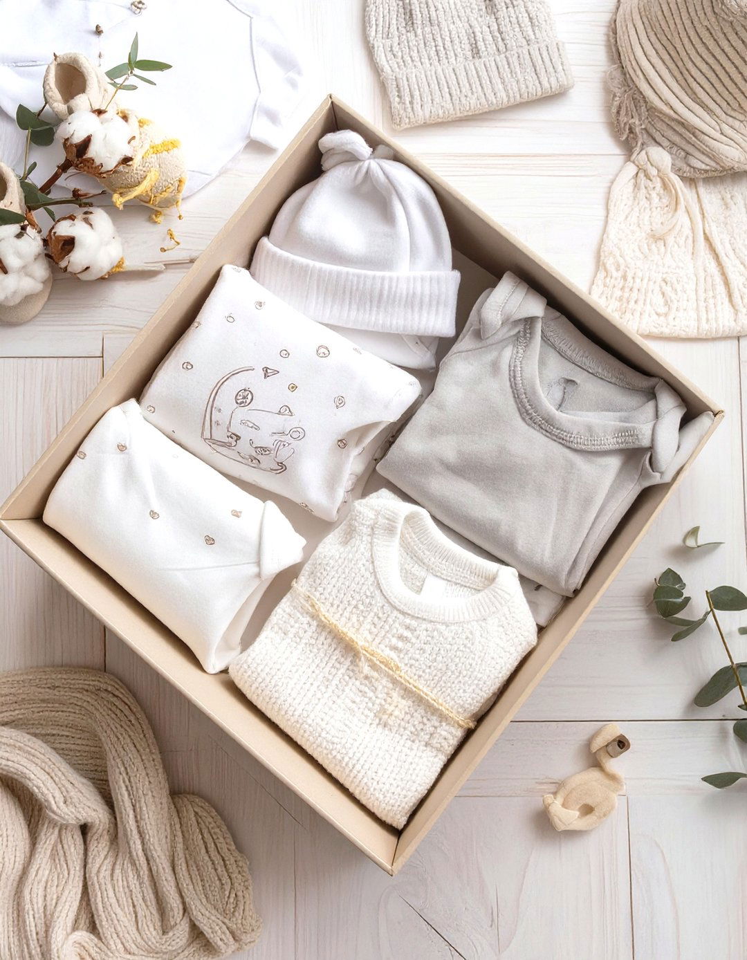 The Organic Essentials Layette Set - 30 cute baby shower gift ideas