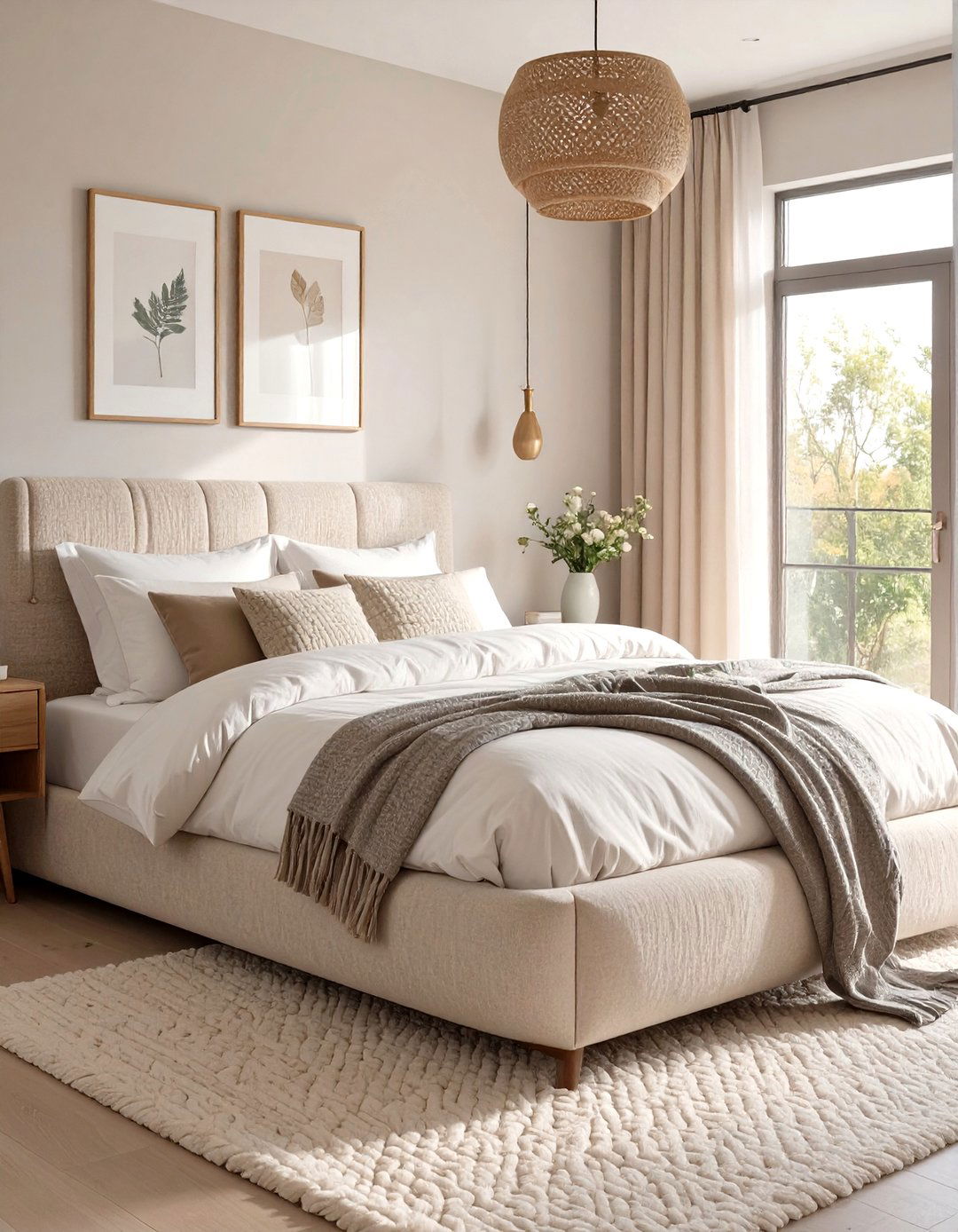 The Organic Modern Bedroom - 30 cozy modern small bedroom ideas