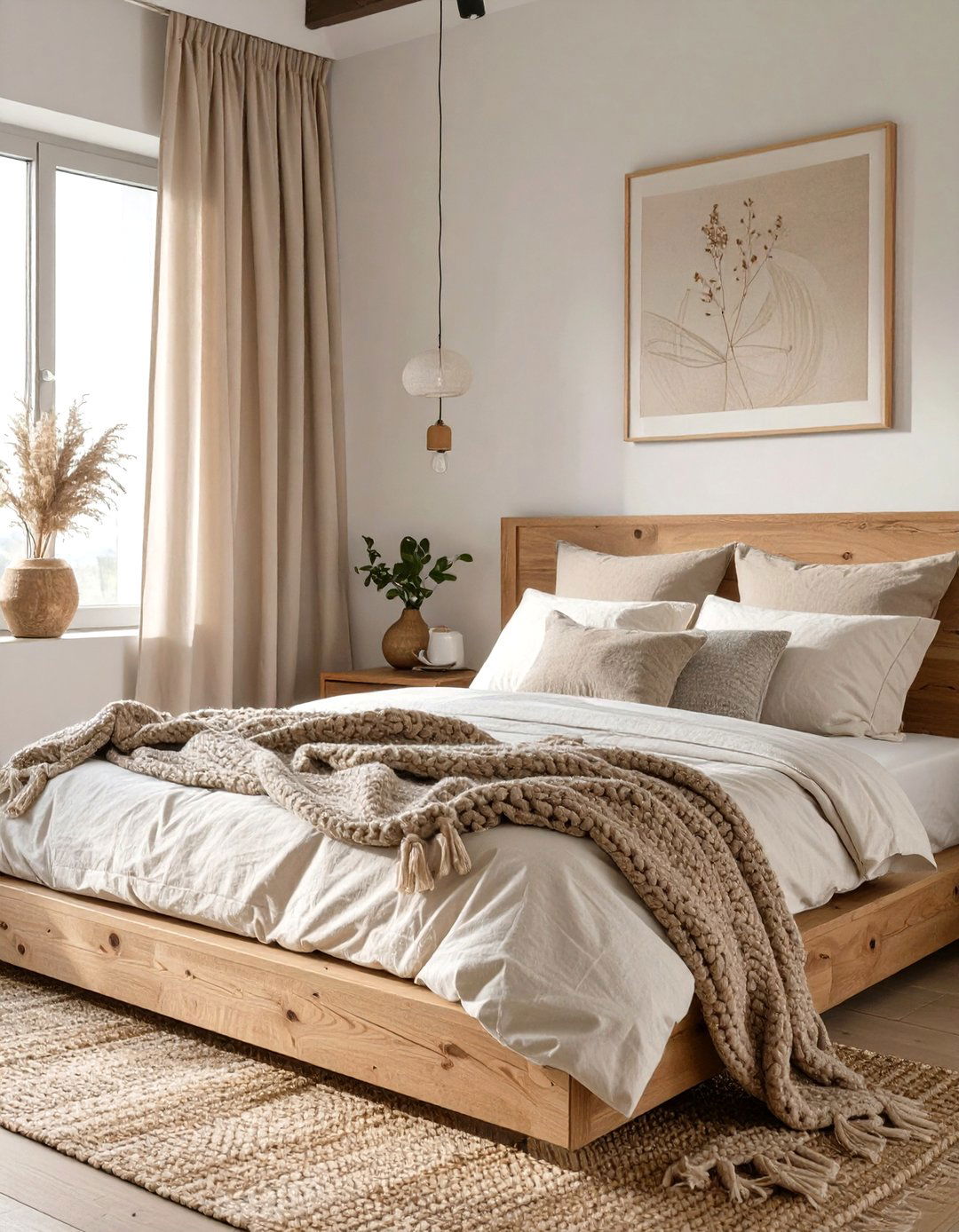 The Organic Modern Bedroom - 30 home decor ideas thehometrotters