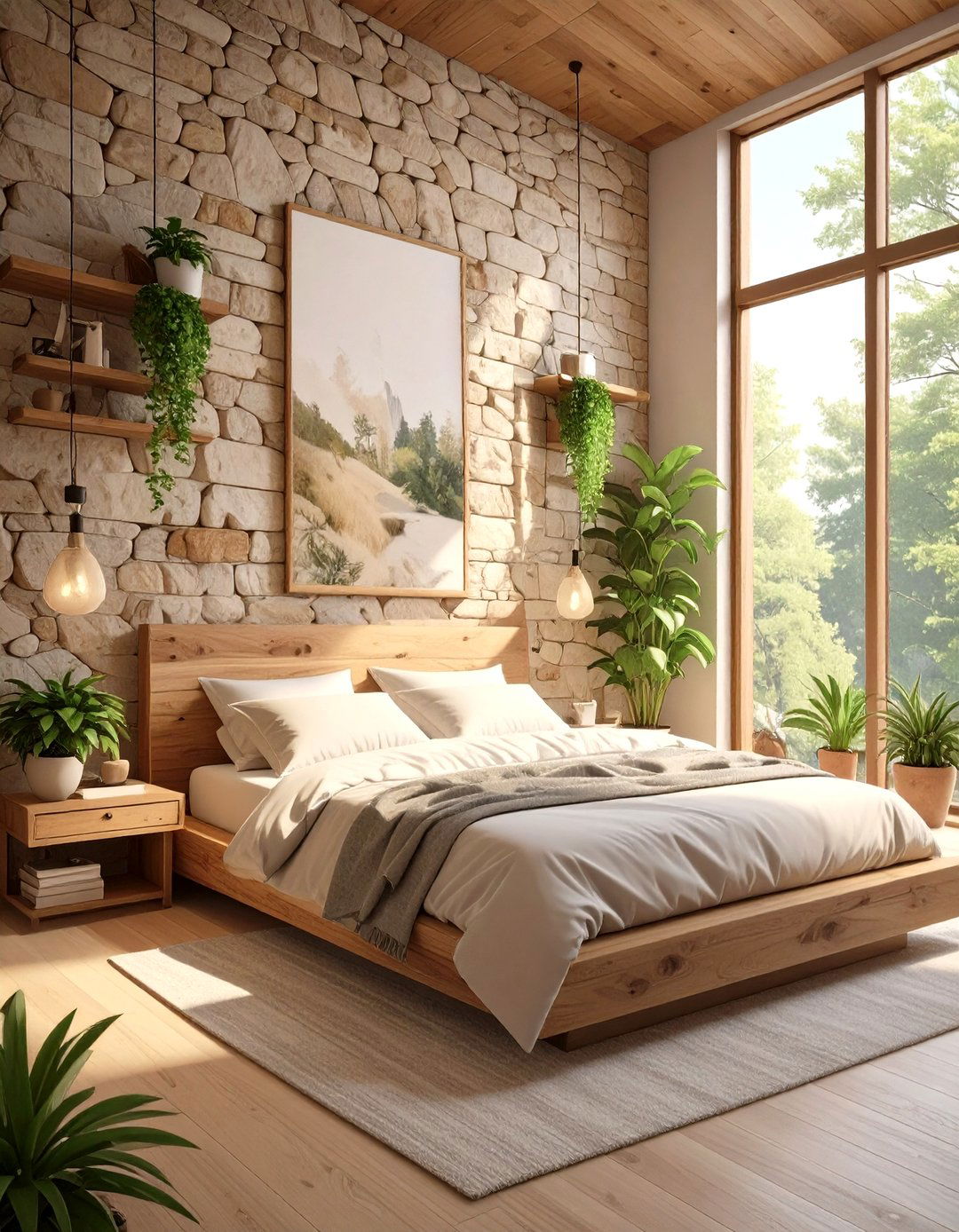 The Organic Modern Bedroom Oasis - 30 luxury modern bedroom ideas