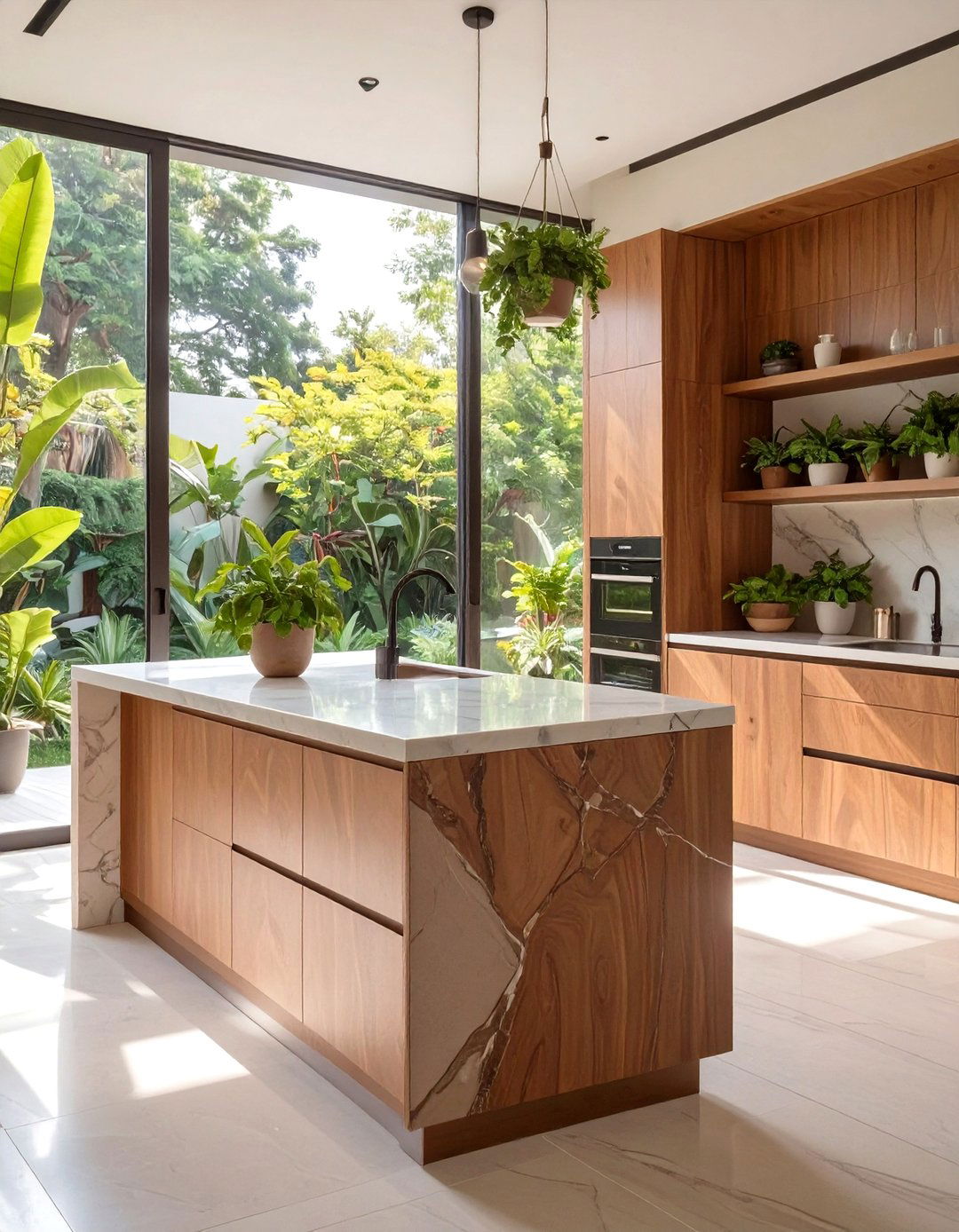 The Organic Modern Kitchen - 30 modern kitchen designs photo gallery