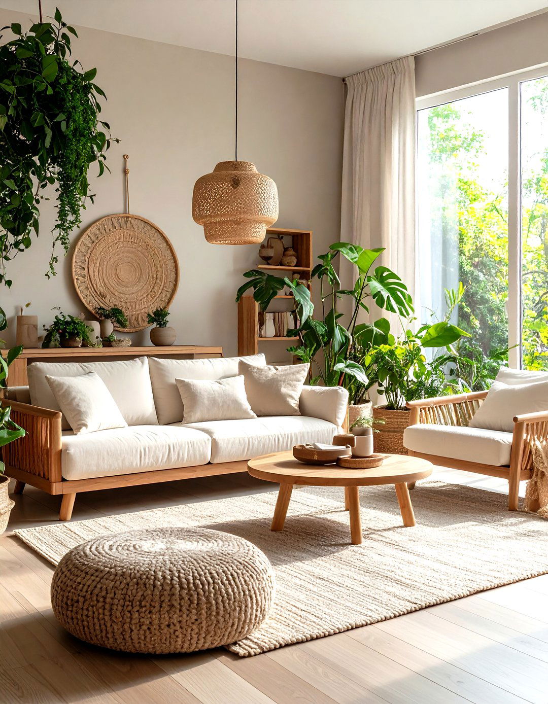 The Organic Modern Living Room - 30 living room picture ideas
