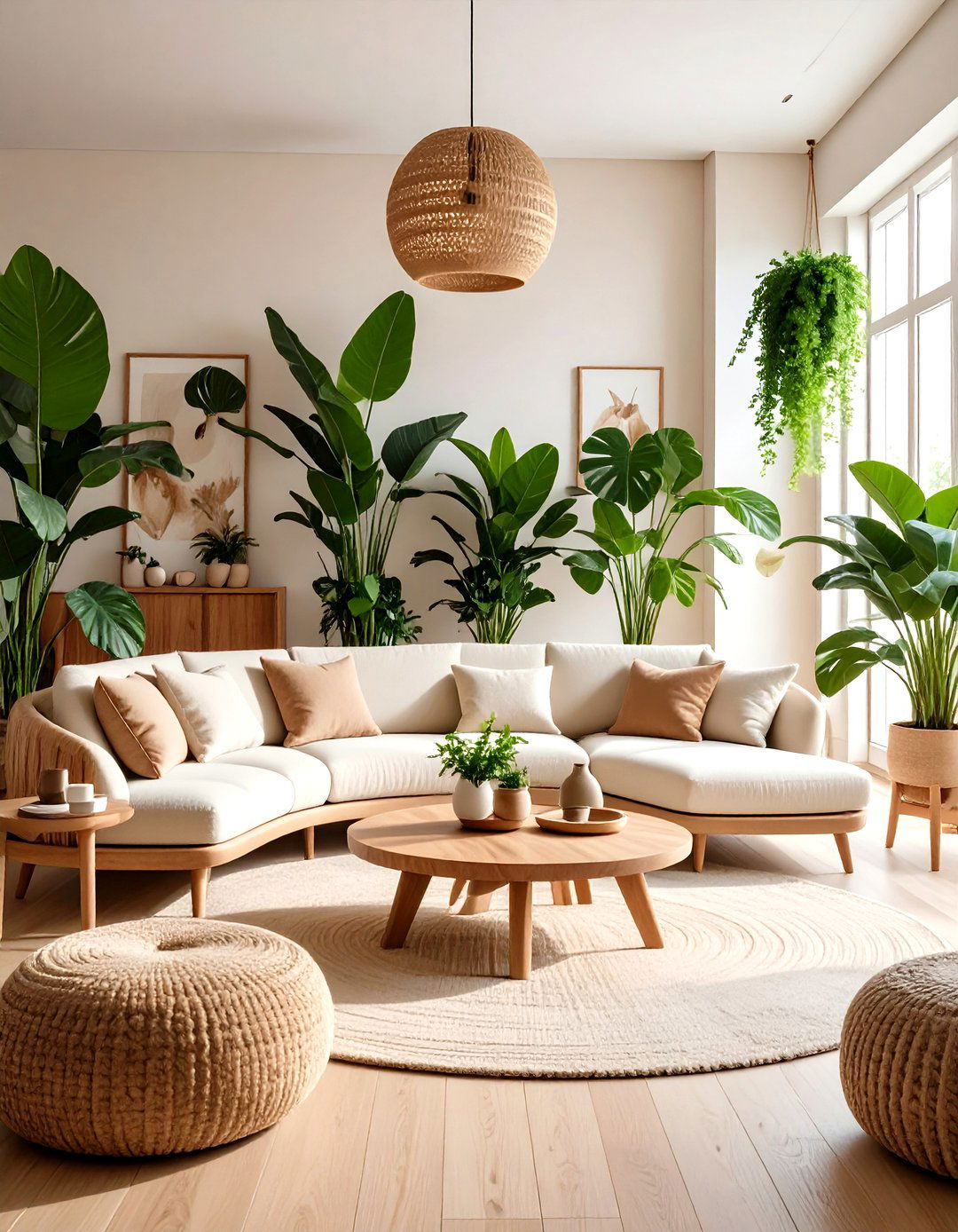 The Organic Modern Living Room - 30 living room decoration ideas