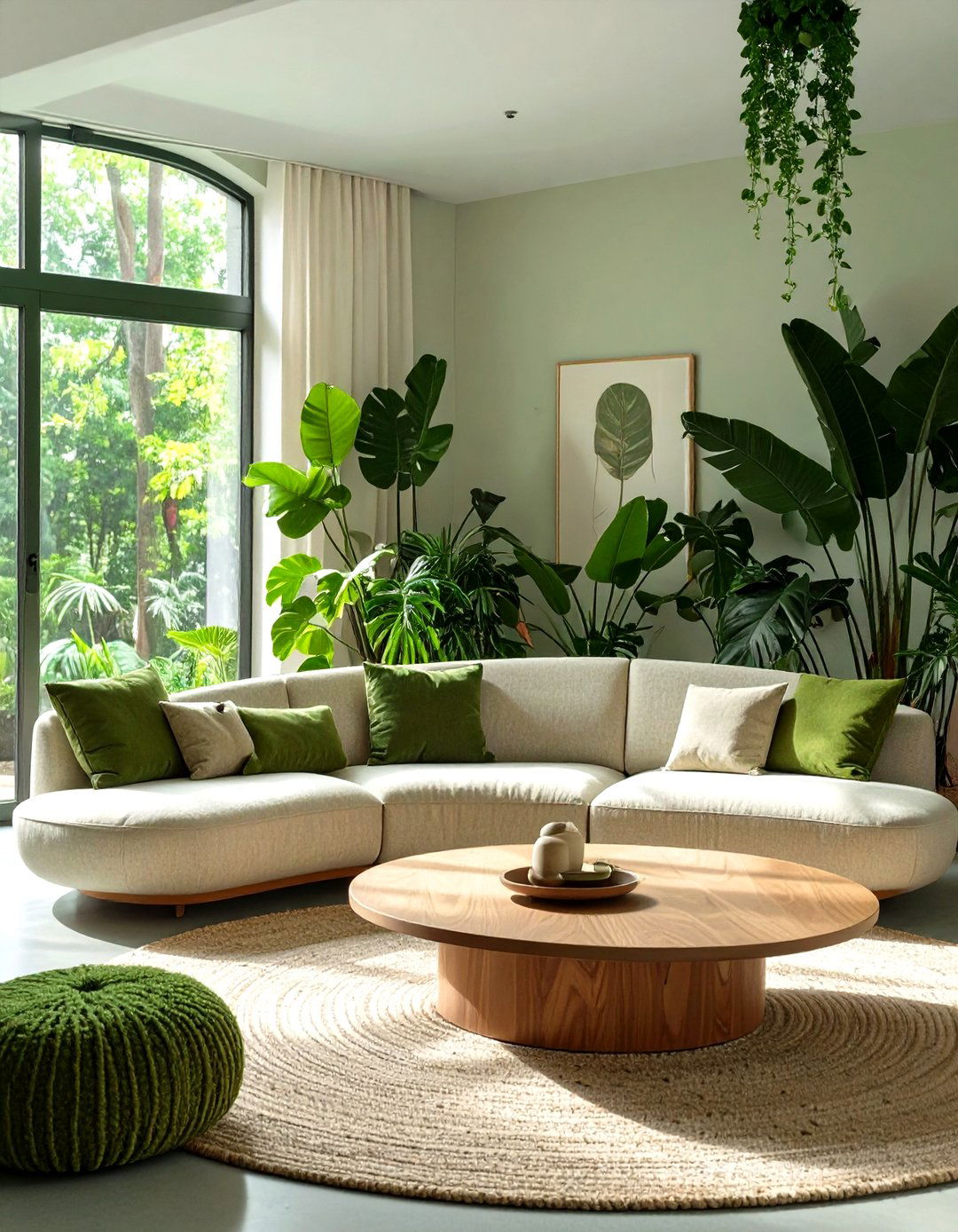 The Organic Modernism Living Room - 30 mid century living room ideas