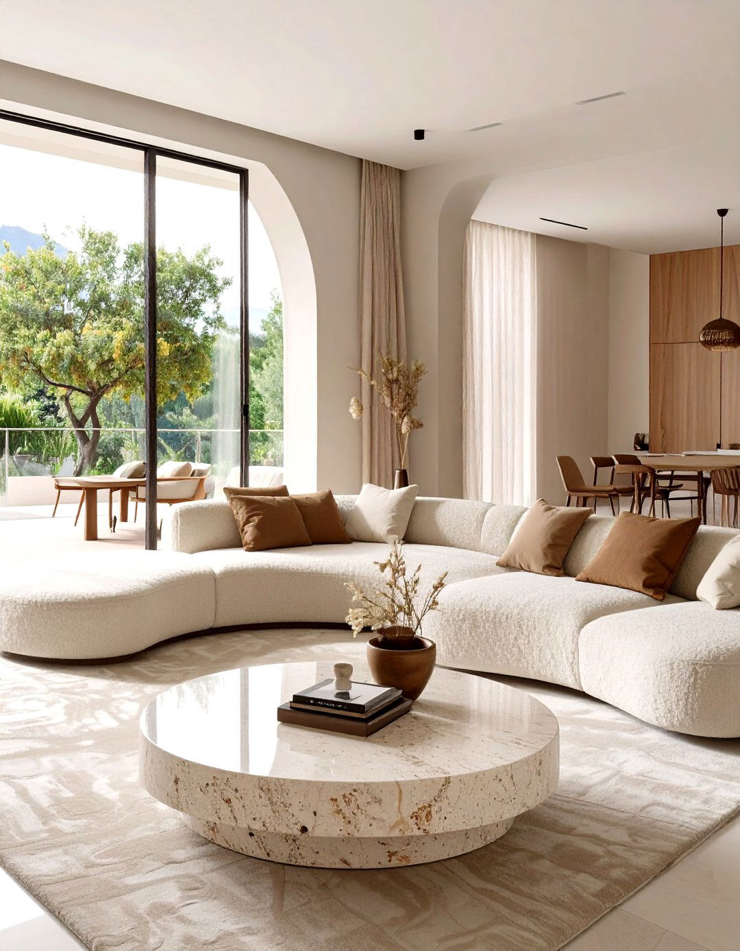 The Organic Modernism Living Room - 30 luxury living room ideas