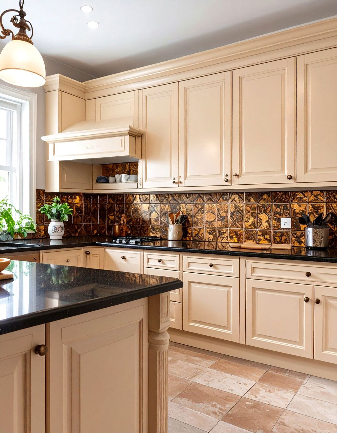 The Ornate Kitchen with Pressed Tin Tiles - 30 backsplash ideas for kitchen