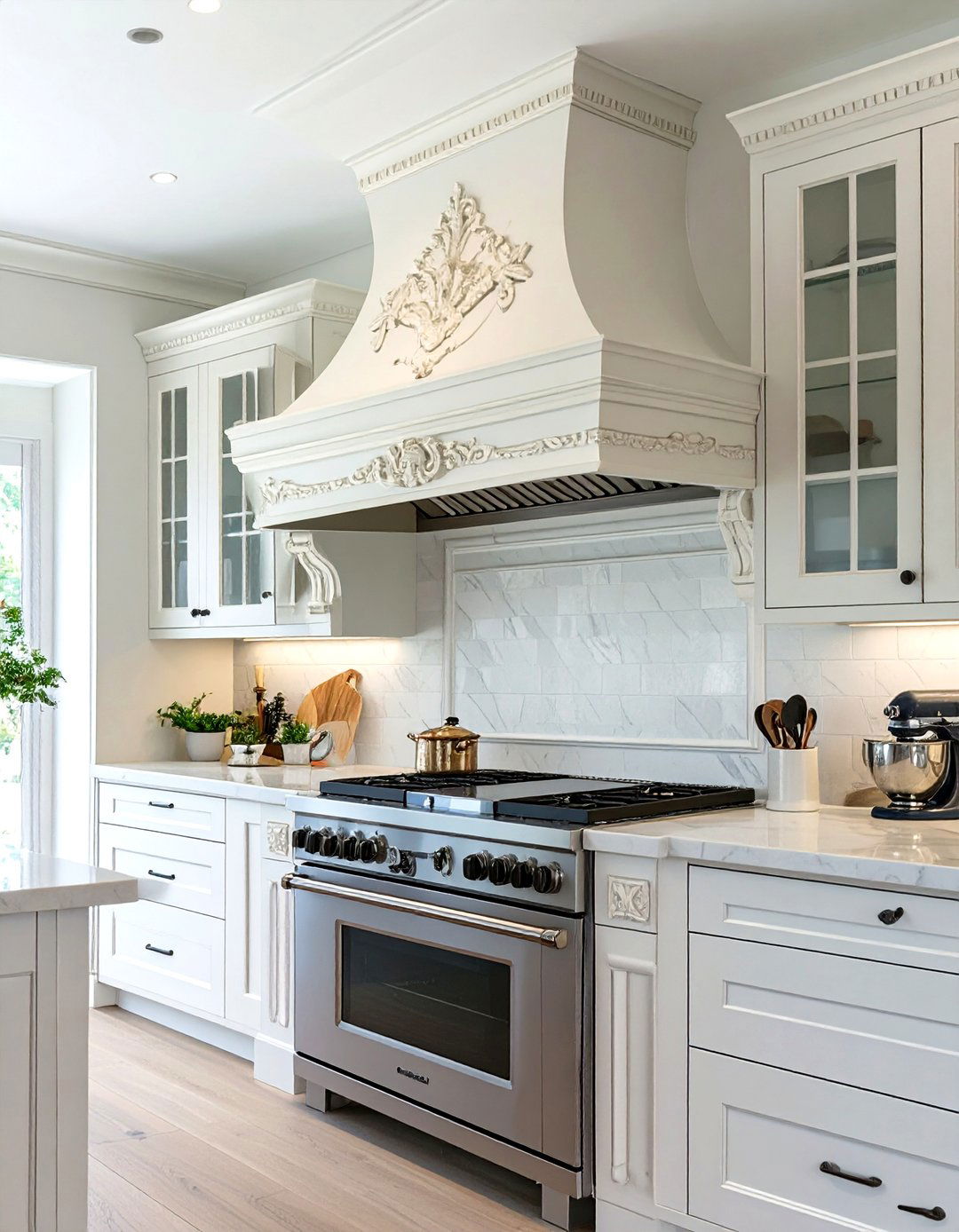 The Ornate Range Hood Kitchen - 30 french country kitchen ideas
