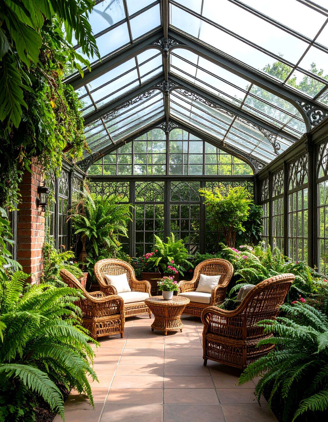 The Ornate Victorian Style Conservatory - 30 extension patio roof ideas