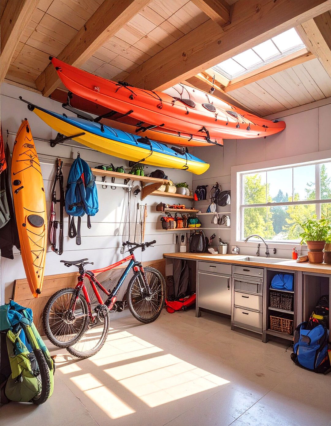 The Outdoor Adventure Hub - 30 garage organizing ideas