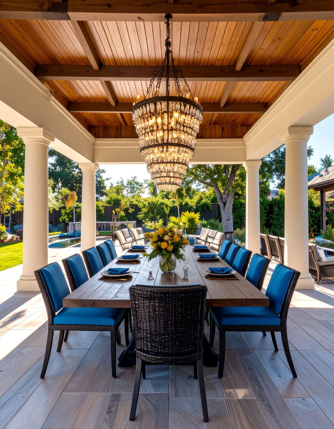 The Outdoor Dining Pavilion - 30 attached covered patio ideas