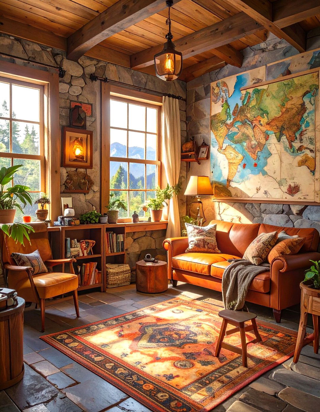 The Outdoor Enthusiasts Basecamp Man Cave - 30 man cave decor ideas