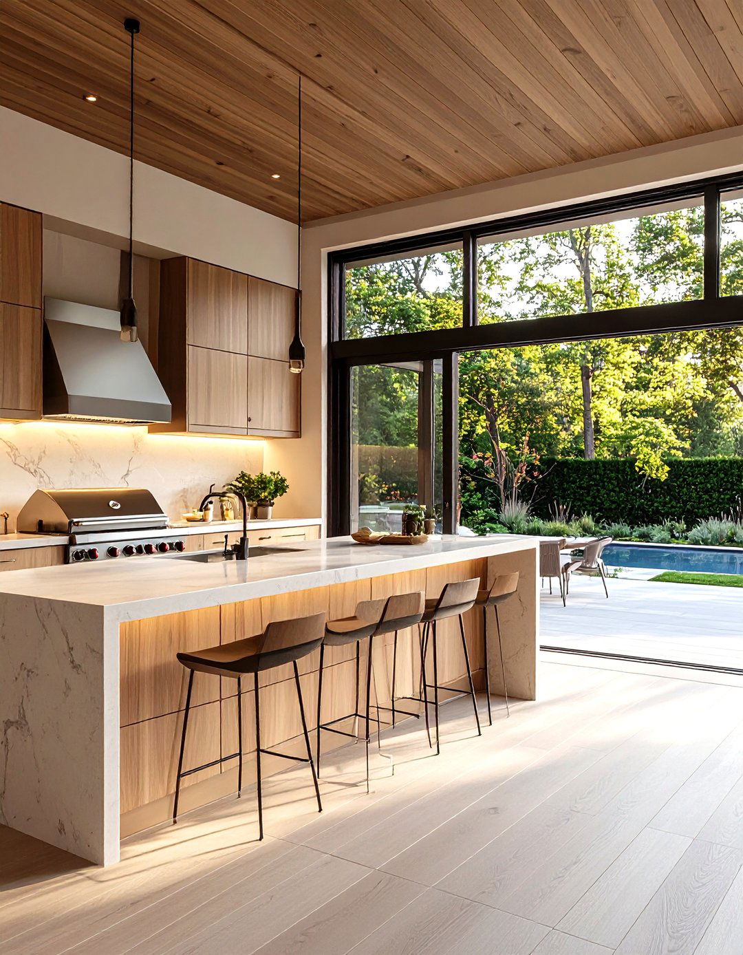 The Outdoor Extension Kitchen - 30 kitchen layout design tool ideas