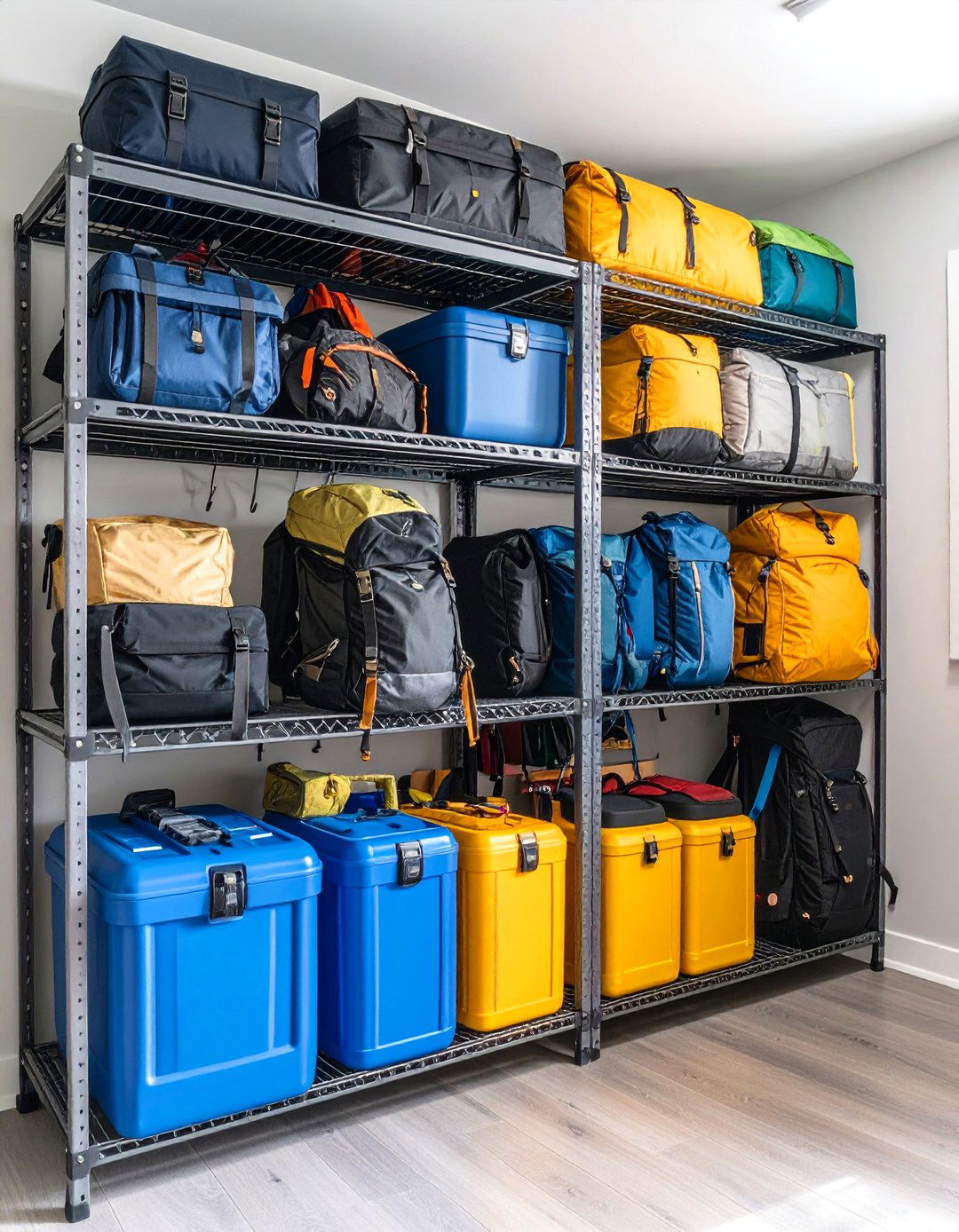 The Outdoor Gear and Camping Corner - 30 garage storage ideas diy