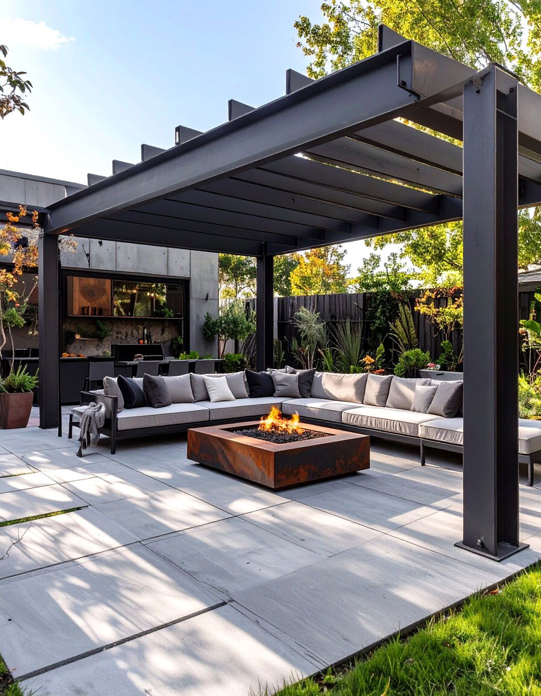 The Outdoor Industrial Patio