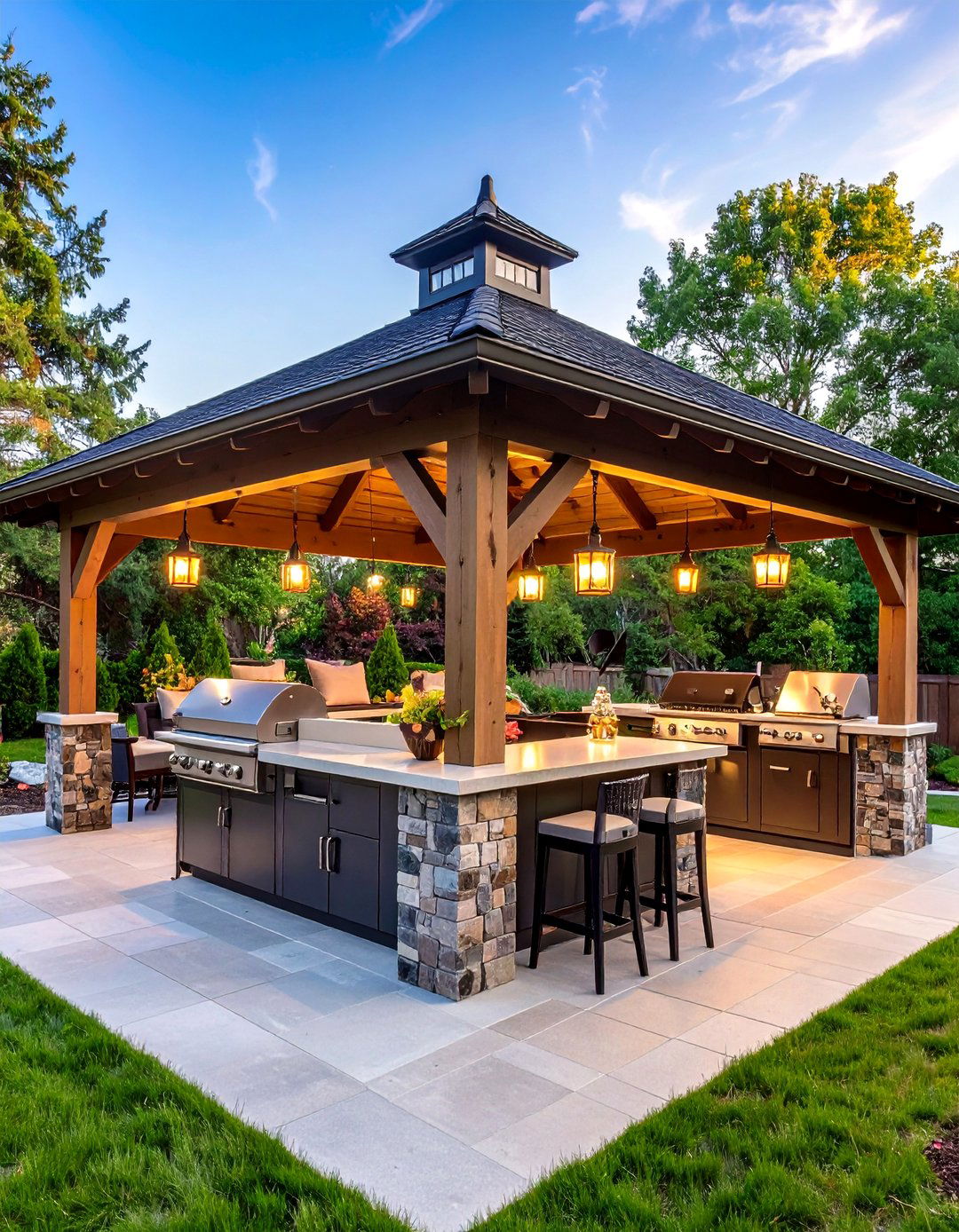 30 Backyard Gazebo Gazebo Ideas for a Stunning Point - We Love Home Blog