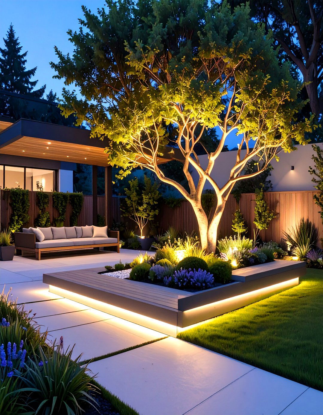 The Outdoor Kitchen and Dining Area - 30 modern landscape design ideas