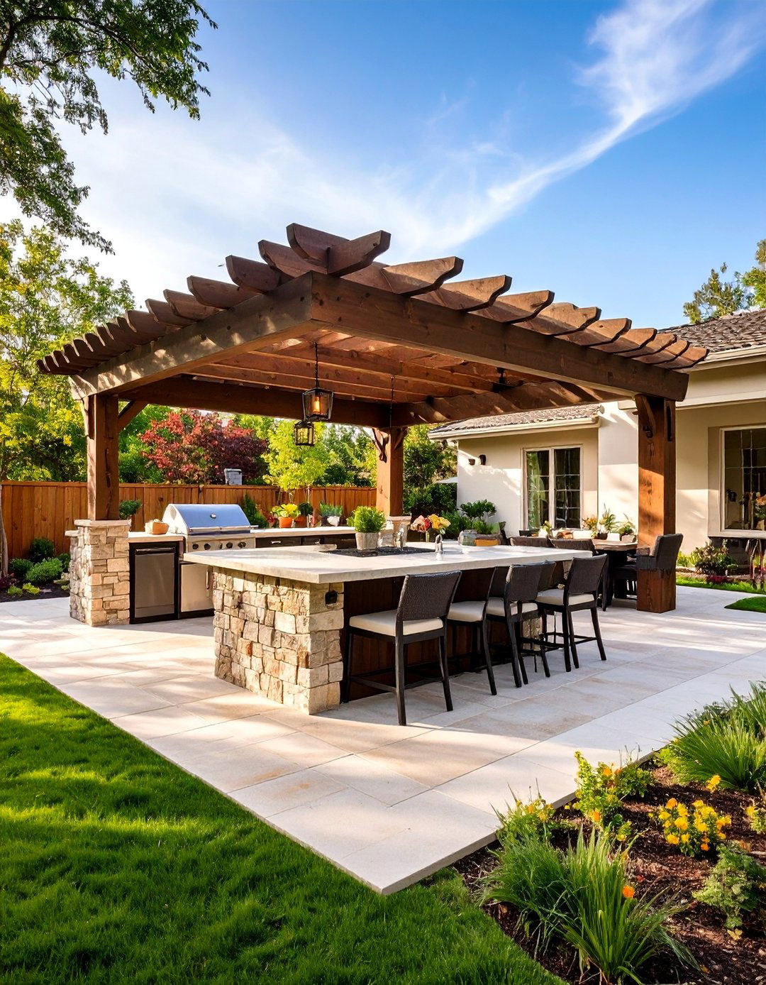 30 Backyard Layout Ideas to Optimize Your Space Design - We Love Home Blog