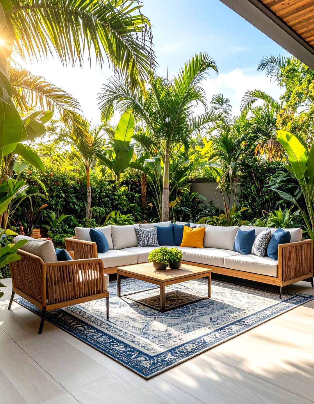 The Outdoor Living Room - 30 easy landscaping ideas