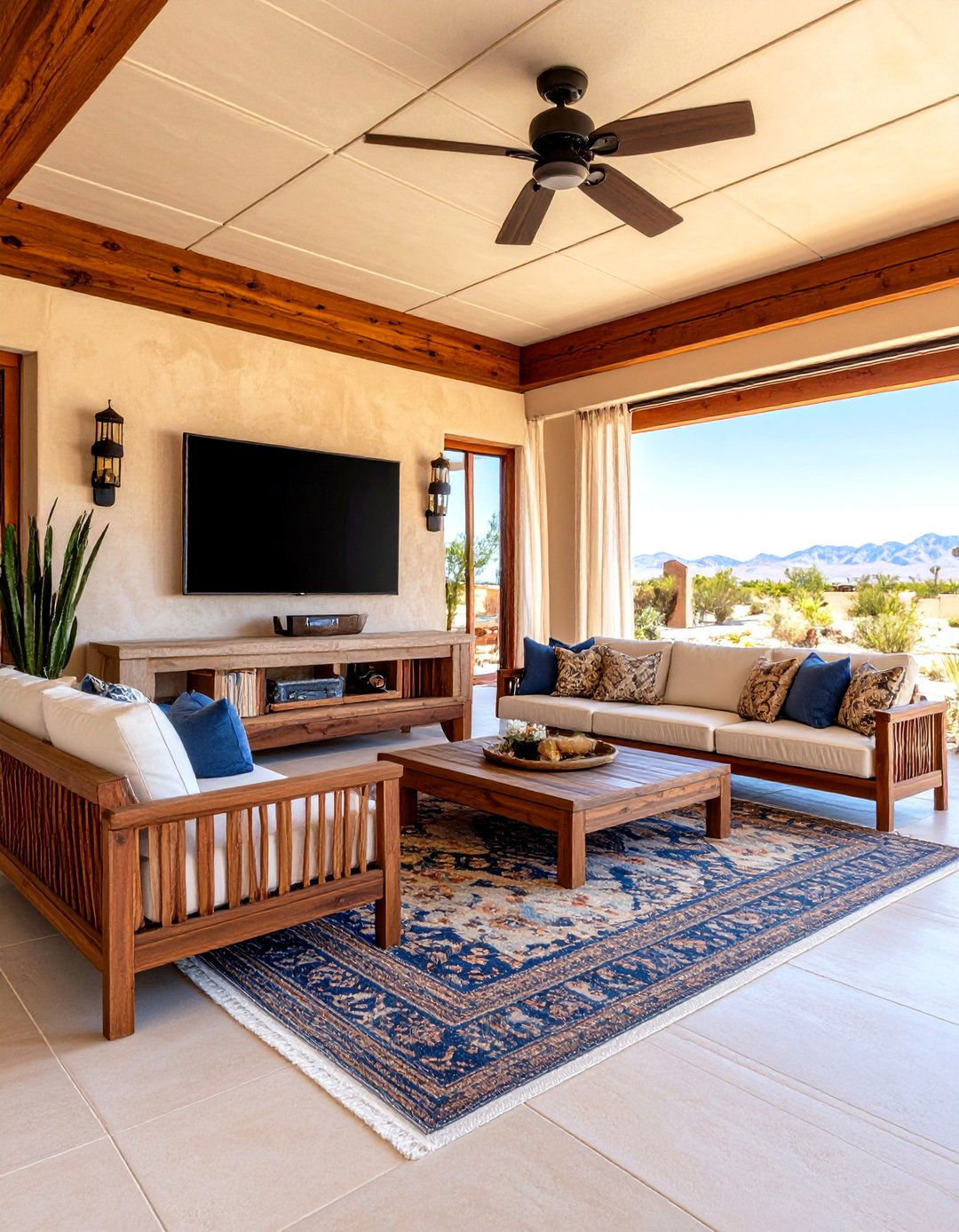 The Outdoor Living Room Concept - 30 desert backyard ideas