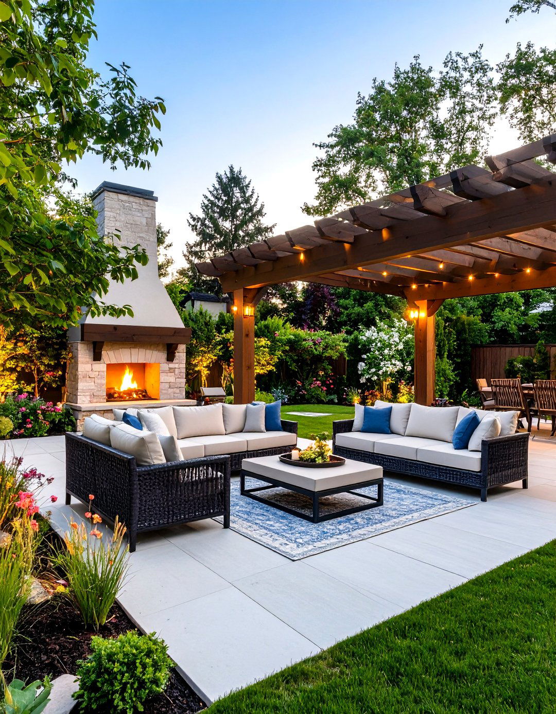 The Outdoor Living Room Garden - 30 how to design a garden ideas