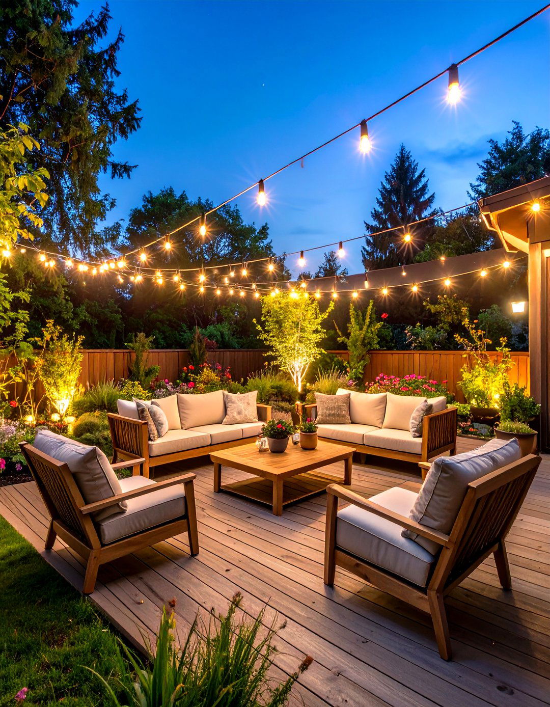 The Outdoor Living Room Garden - 30 diy garden ideas