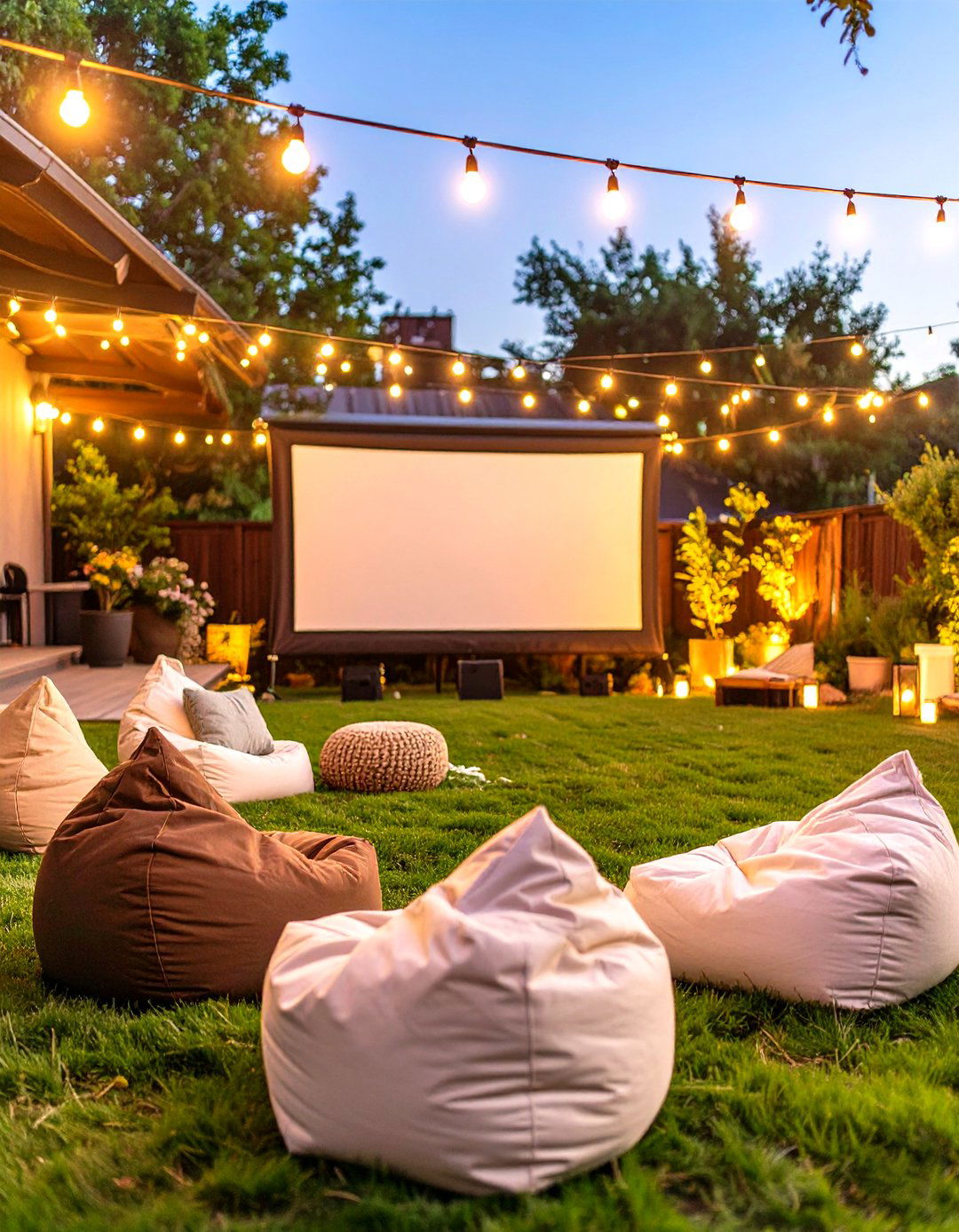 The Outdoor Movie Theater Backyard - 30 ideas for backyard