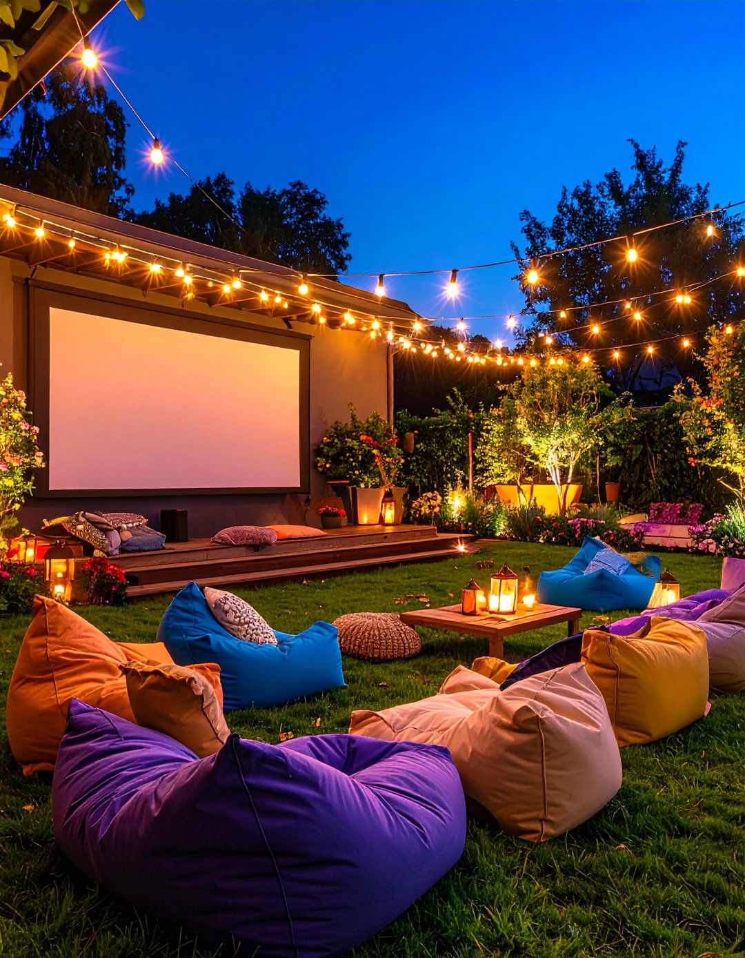 The Outdoor Movie Theater Nook - 30 landscape design software free ideas