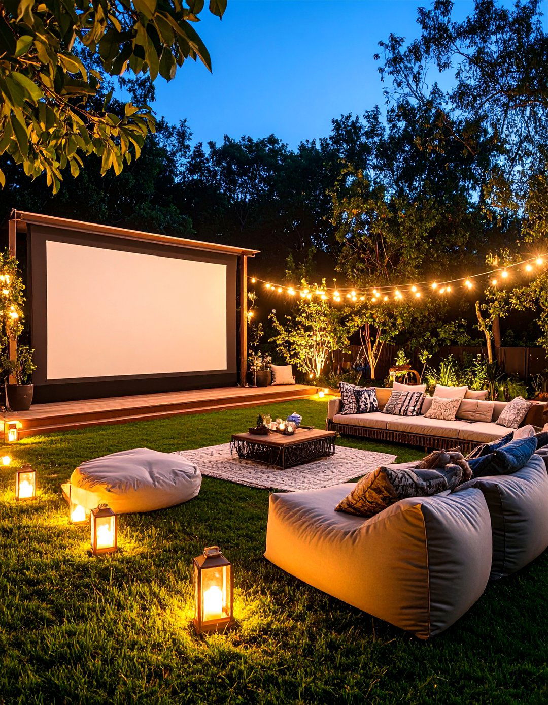 The Outdoor Movie Theater - 30 backyard designs mx