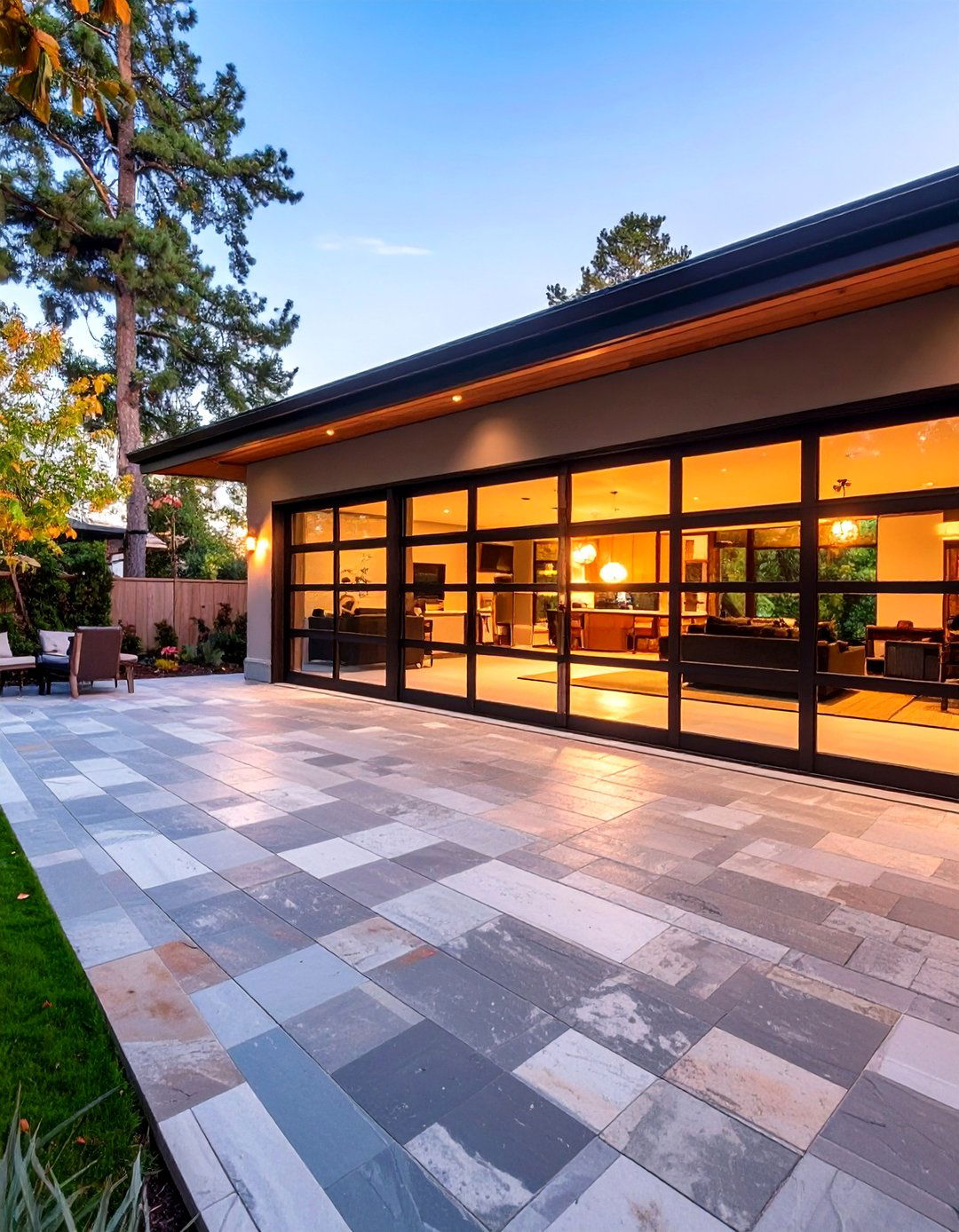 The Outdoor Patio Extension Garage Golf Simulator