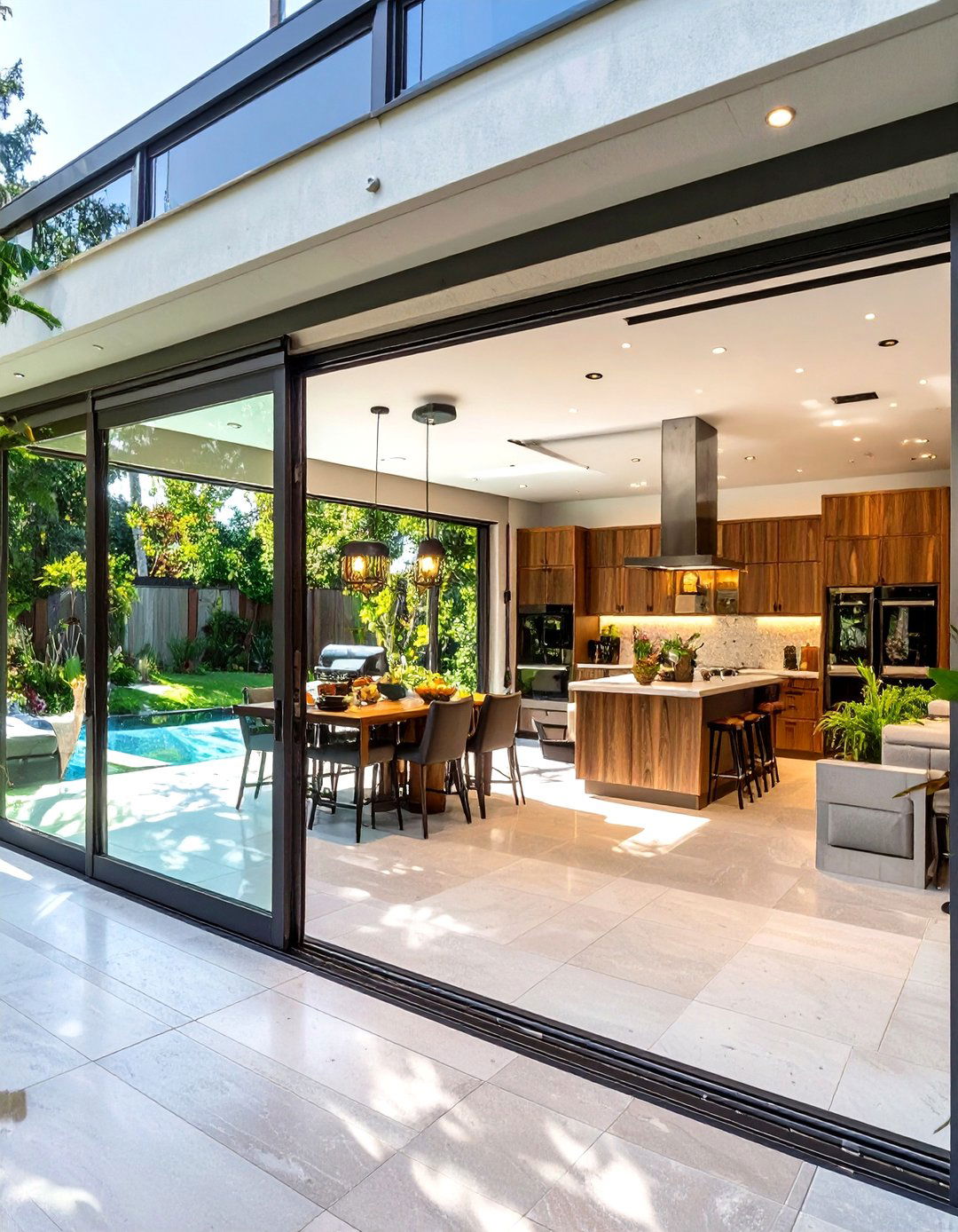 The Outdoor Transition Kitchen - 30 new kitchen designs
