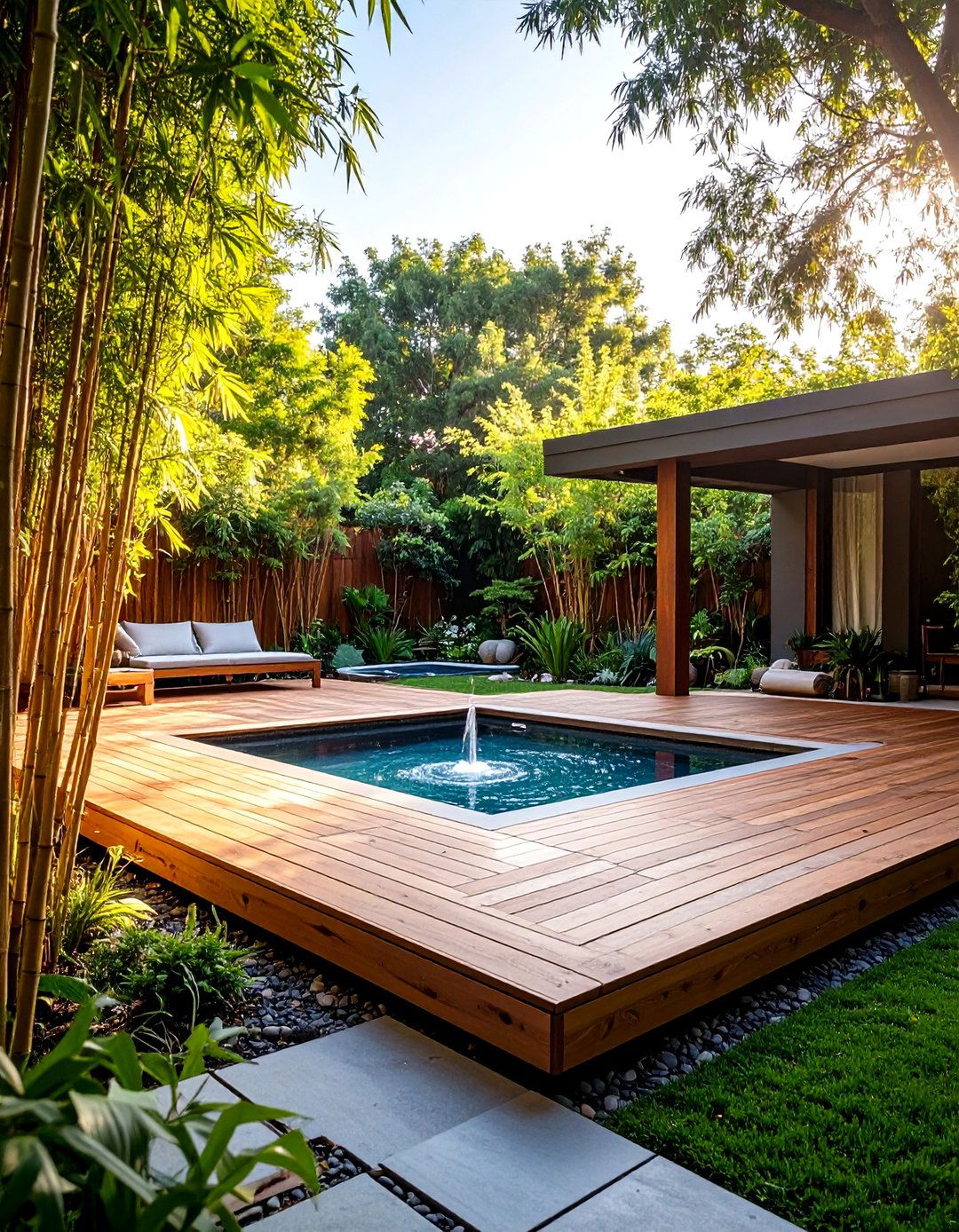 The Outdoor Wellness and Yoga Backyard - 30 backyard decorating ideas