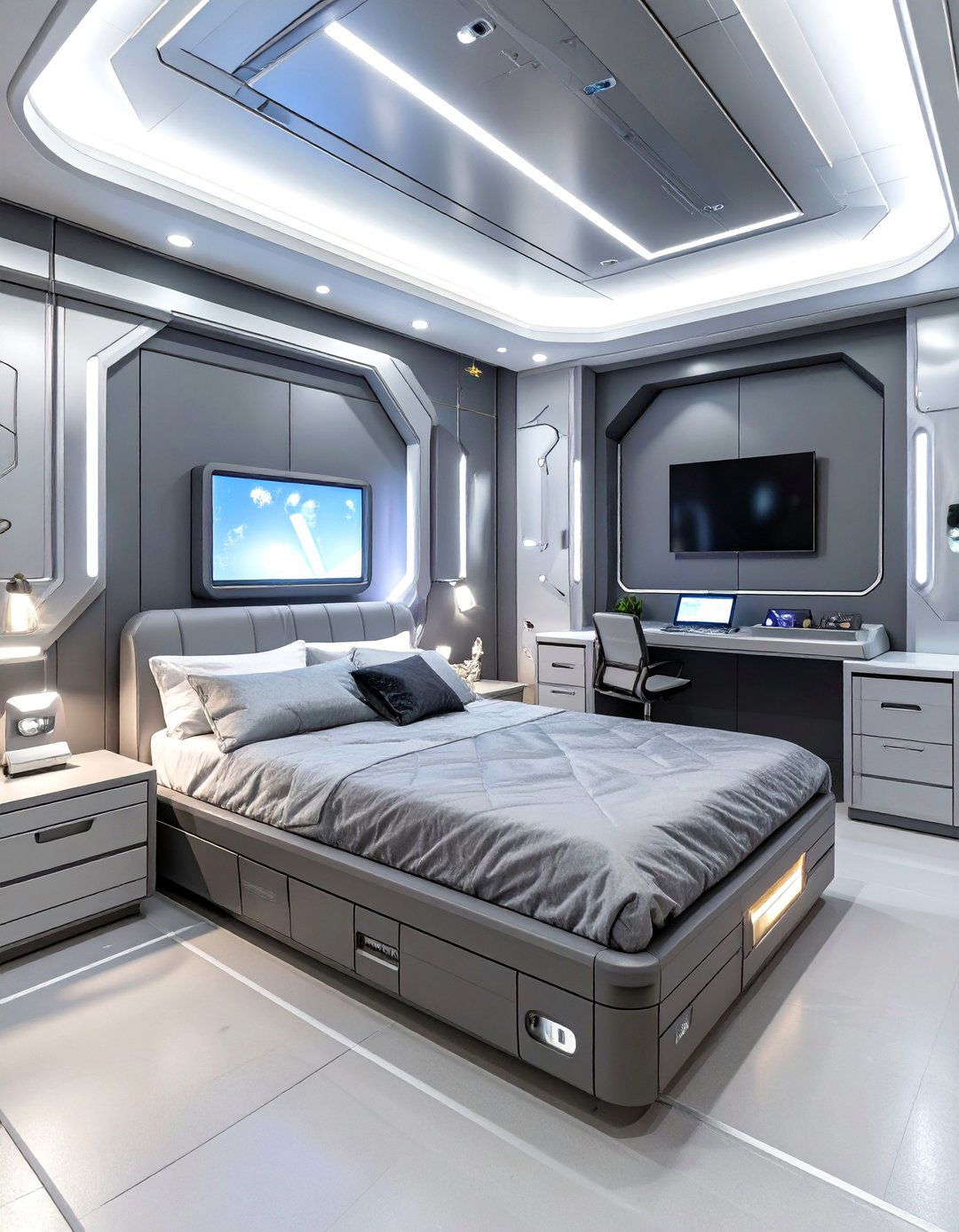 The Outer Space Explorer Bedroom - 30 boys bedroom paint ideas