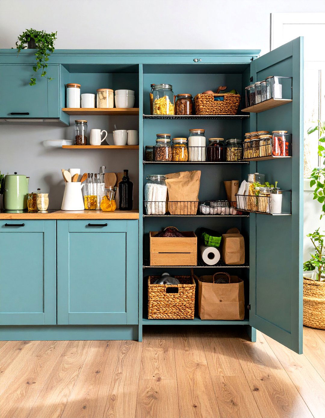 The Over the Door Cabinet Organizer - 30 kitchen cabinet organization ideas