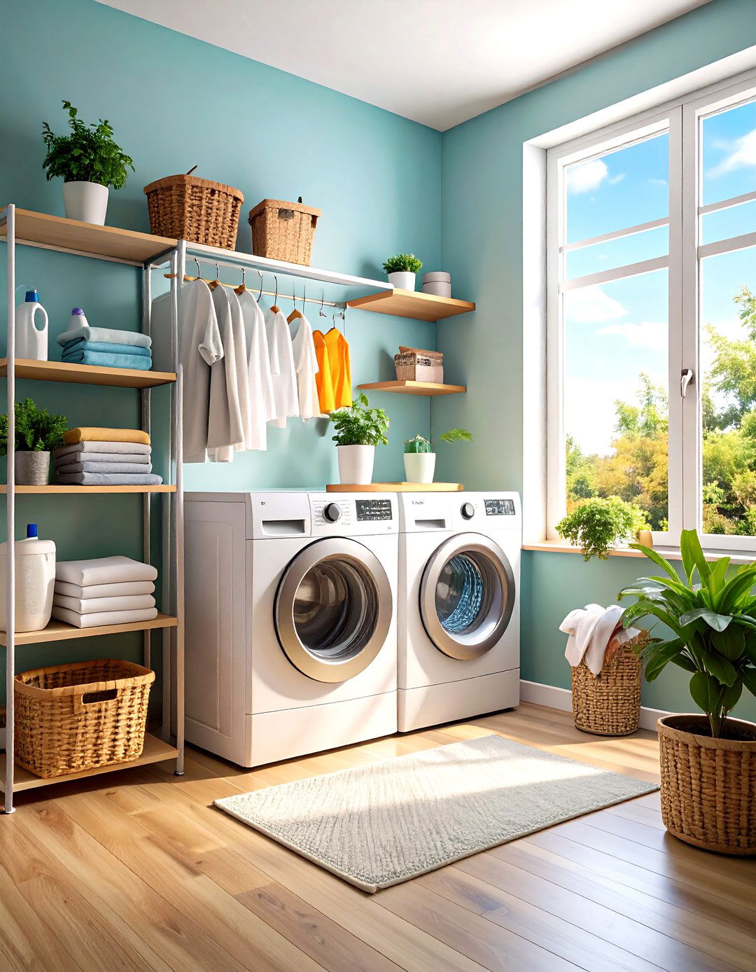 The Over the Door Laundry Room Drying Rack - 30 laundry room drying rack ideas