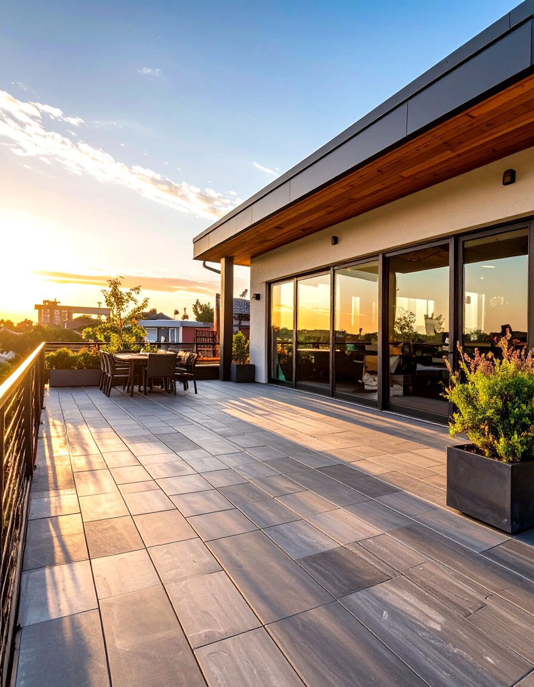 The Over the Garage Deck - 30 cheap deck ideas