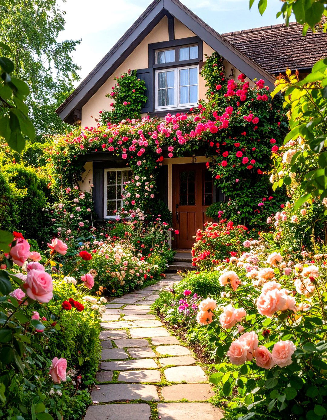 The Overgrown English Garden Front Yard - 30 landscaping ideas for small front yards