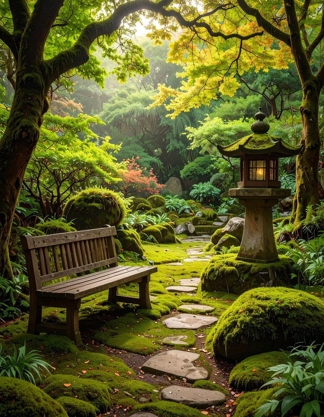 The Overgrown and Wabi Sabi Garden - 30 ai zen garden design ideas