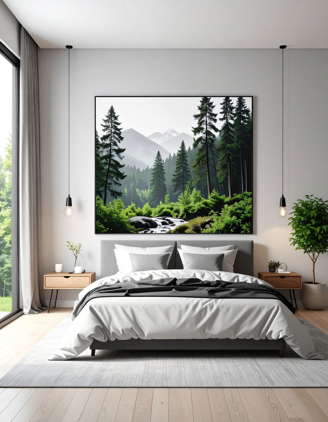 The Oversized Engineering Print - 30 large wall decor ideas