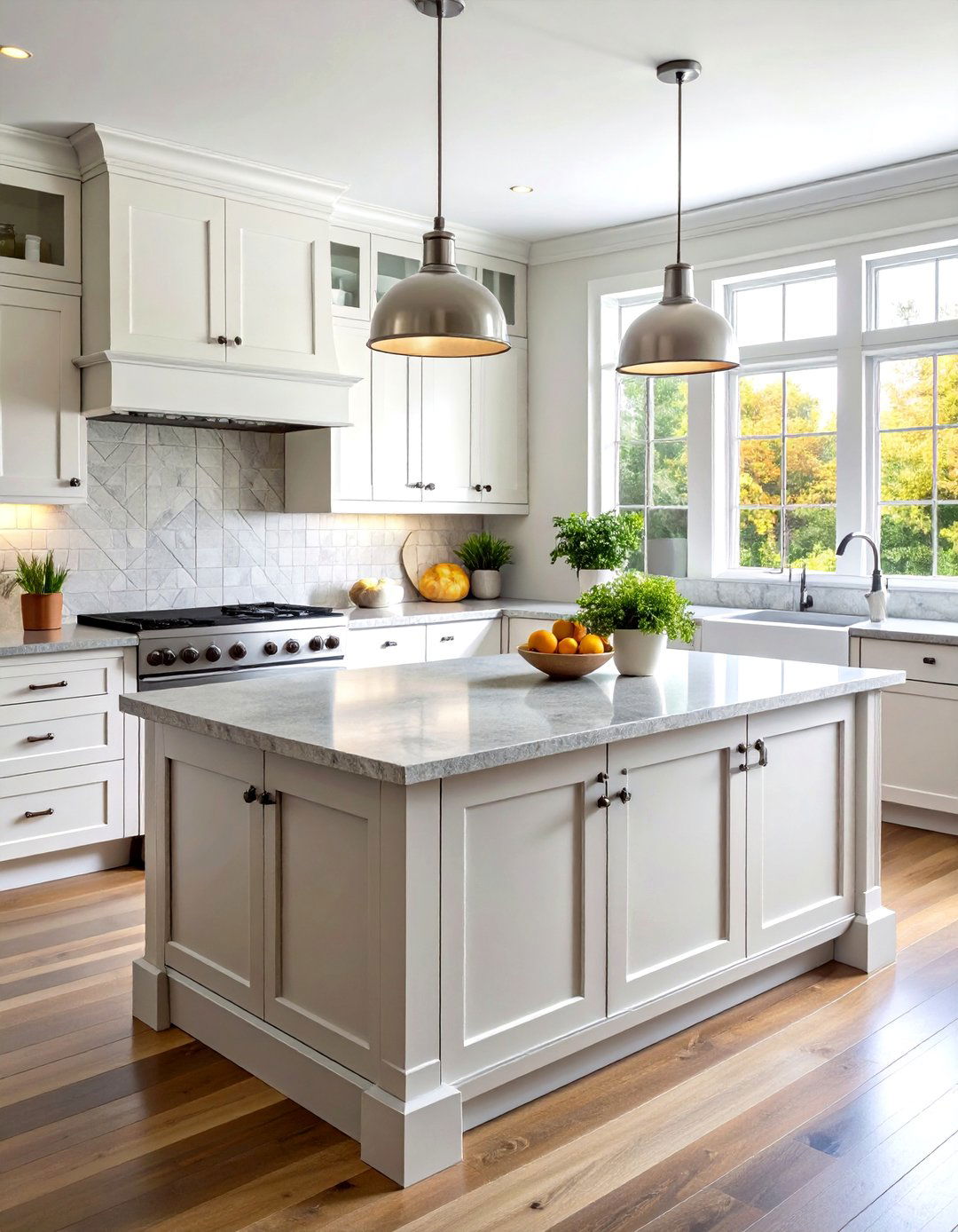 The Painted Countertops Kitchen Makeover - 30 kitchen remodel ideas on a budget