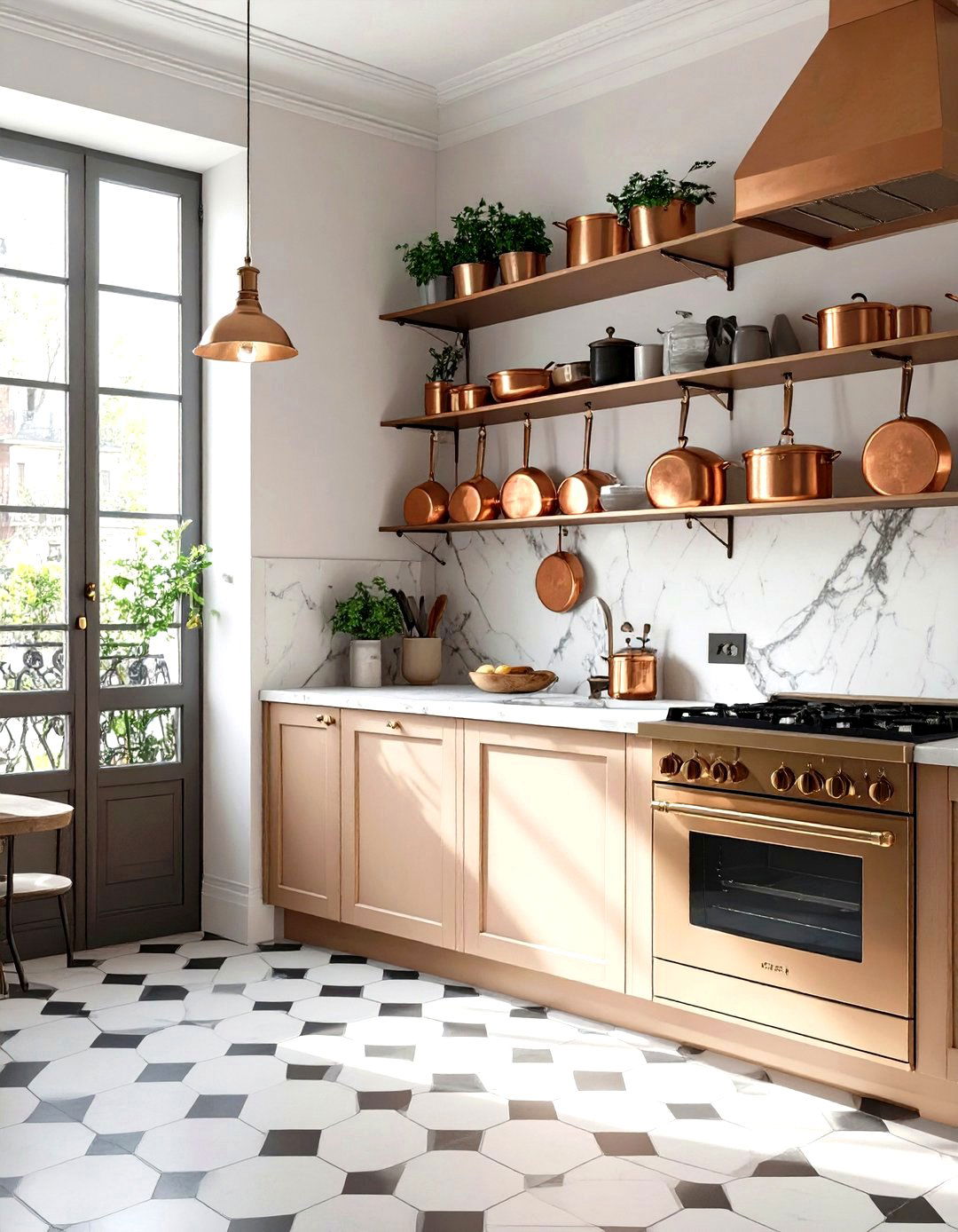 The Parisian Bistro Kitchen - 30 cozy kitchen ideas