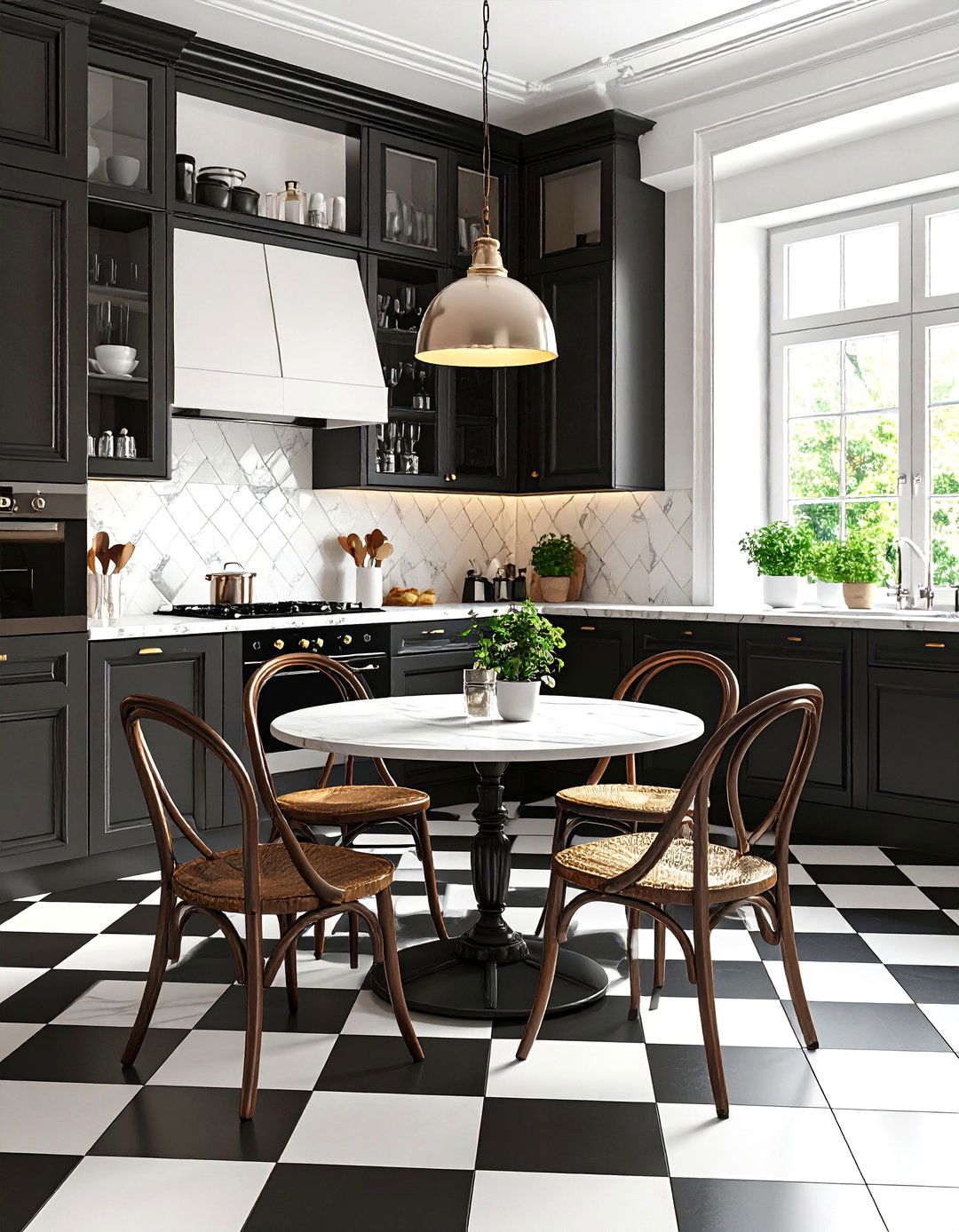 The Parisian Bistro Kitchen - 30 kitchen design gallery ideas