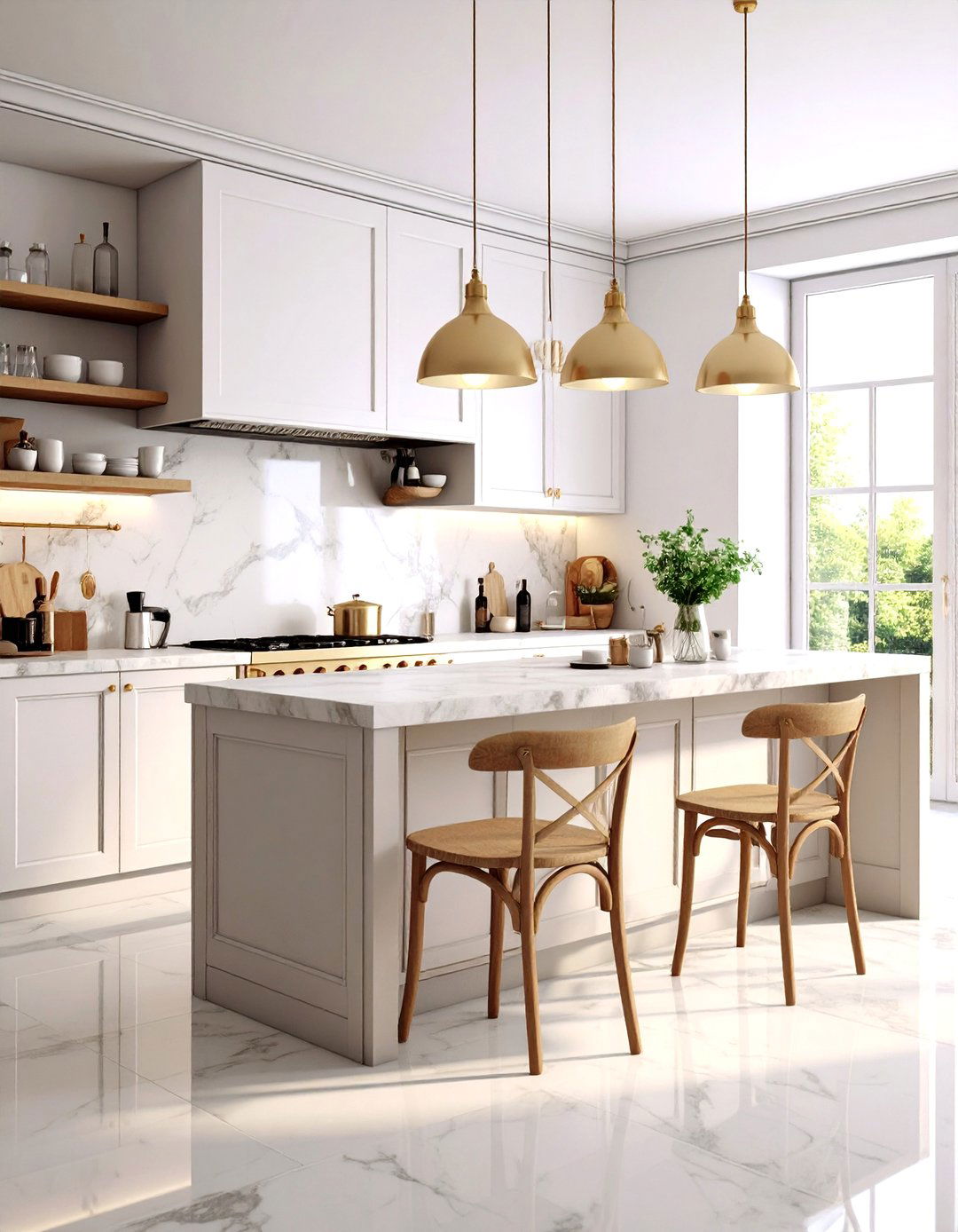 The Parisian Bistro Kitchen - 30 kitchen renovations ideas