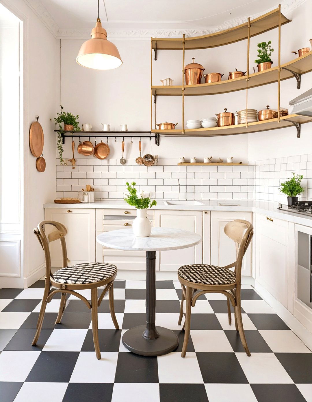 The Parisian Bistro Style Kitchen - 30 how to design a kitchen ideas