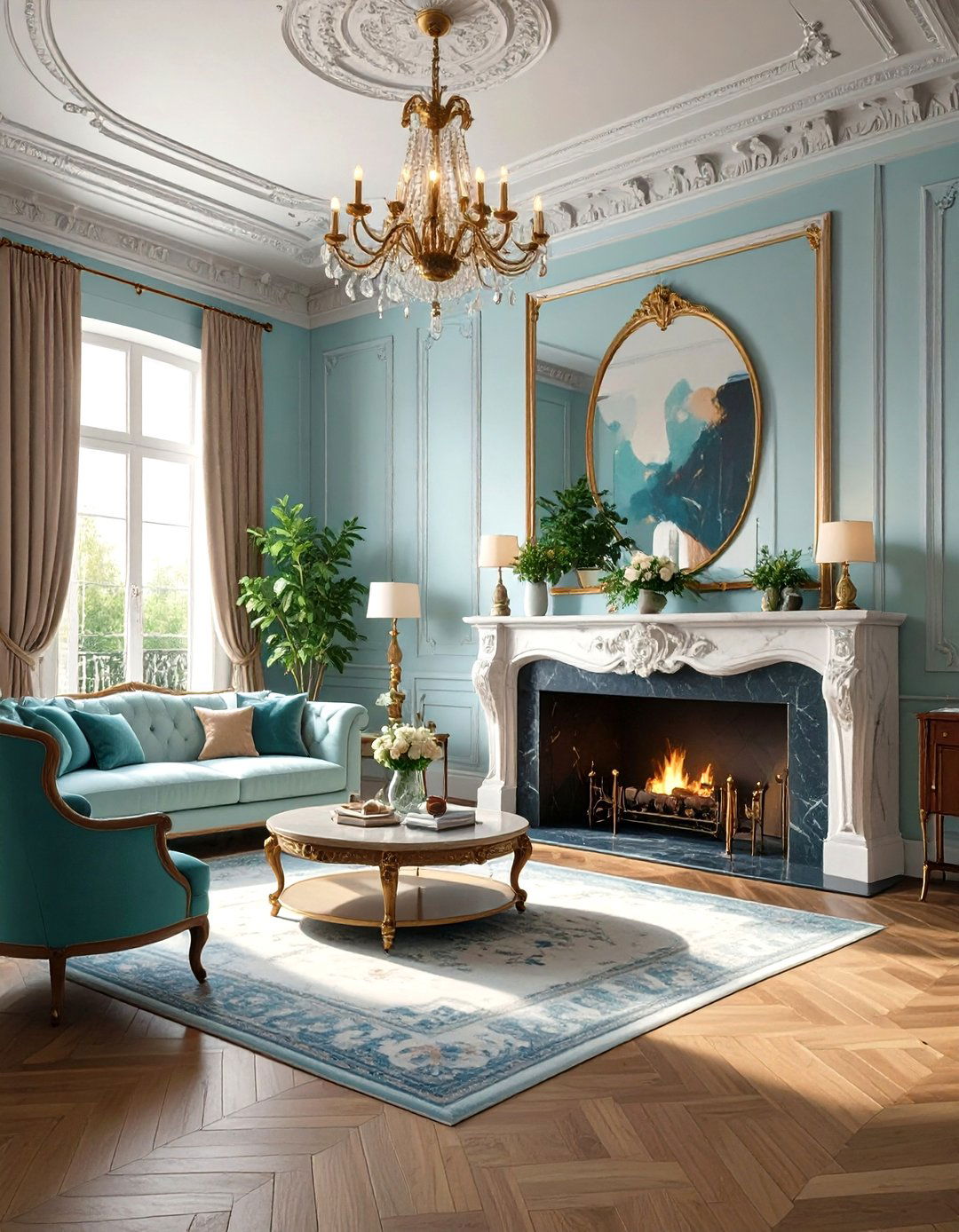 The Parisian Chic Apartment - 30 luxury interior design ideas