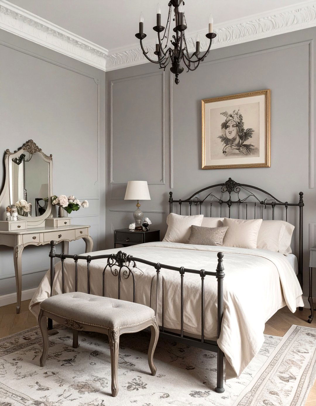 The Parisian Chic Bedroom - 30 girl bedroom ideas